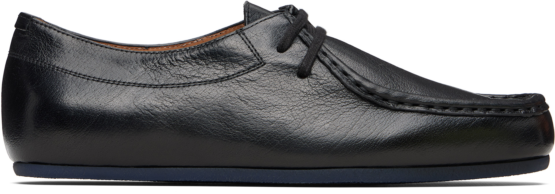 Jil Sander - Derbys noirs à laçage