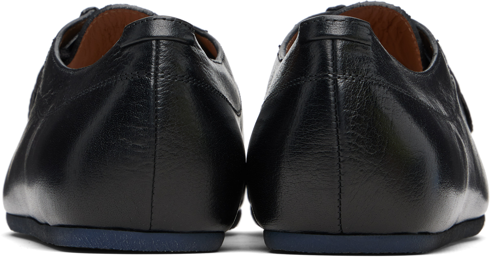 Jil Sander - Derbys noirs à laçage