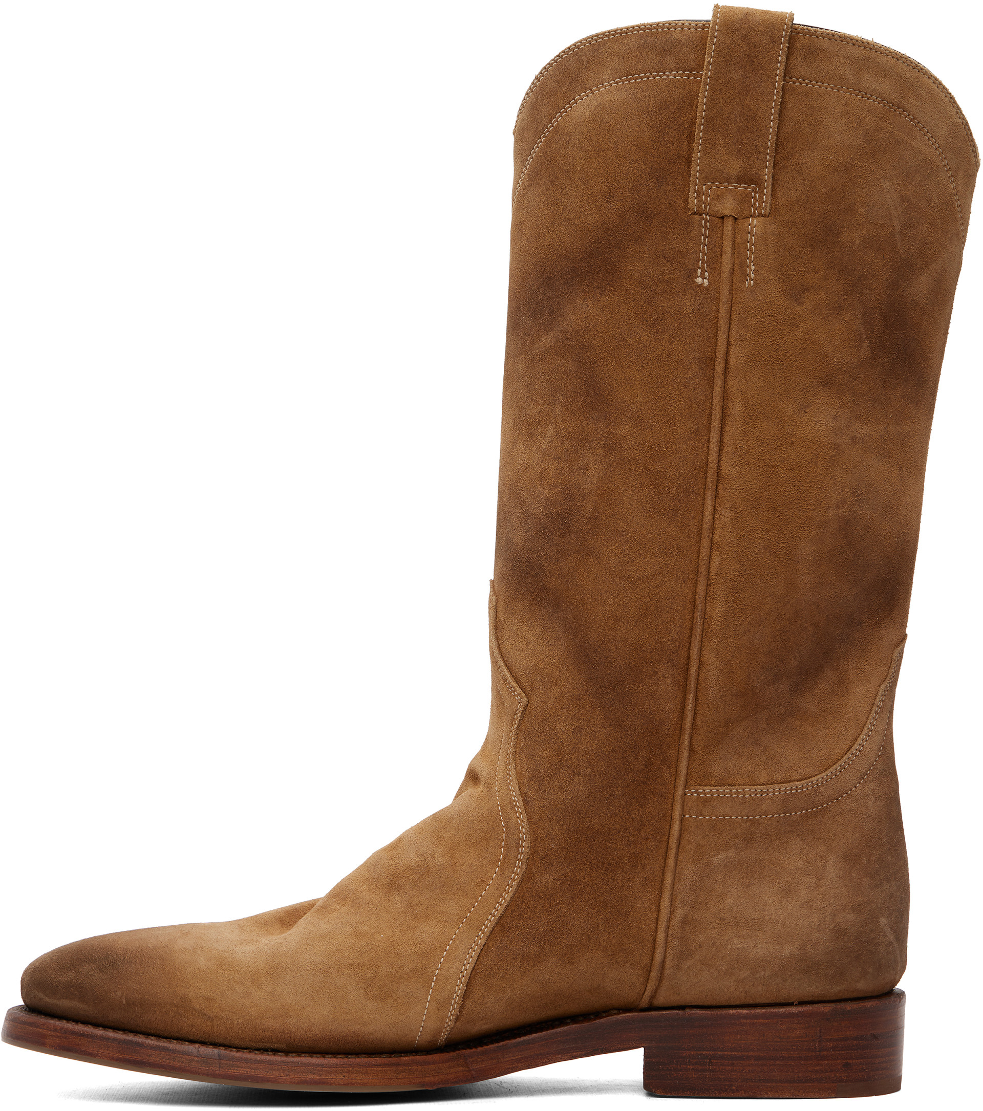 Jil Sander - Tan Suede Boots