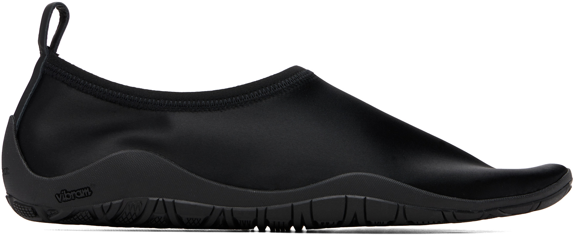Jil Sander: Black Elbe Slip On Loafers | SSENSE Japan