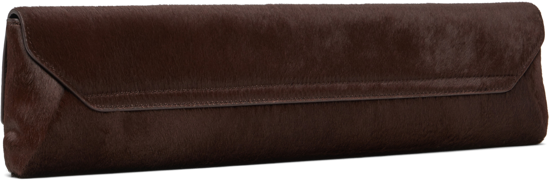 Balmain - Pochette longue brune