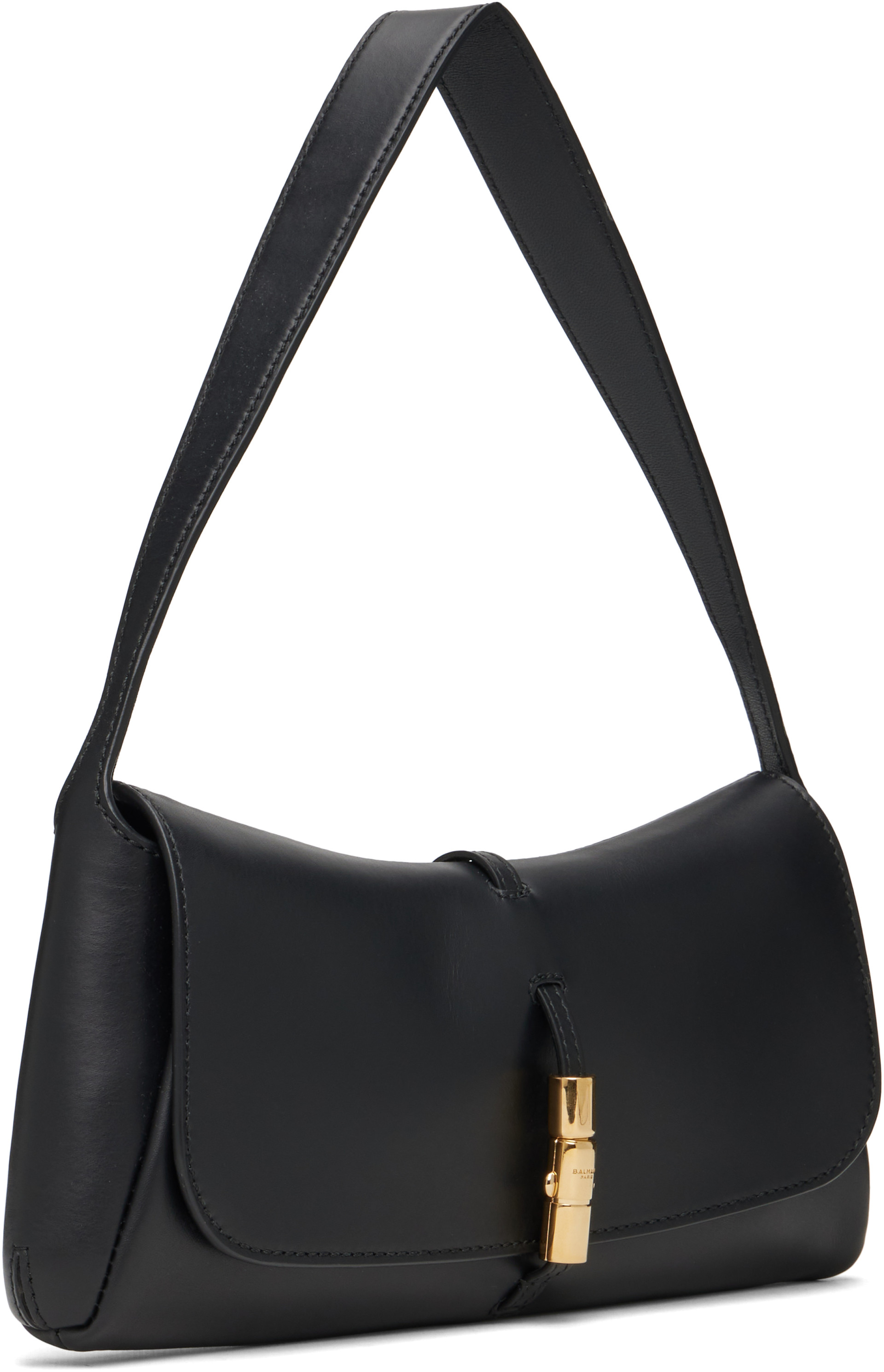 Balmain - Sac noir à logo