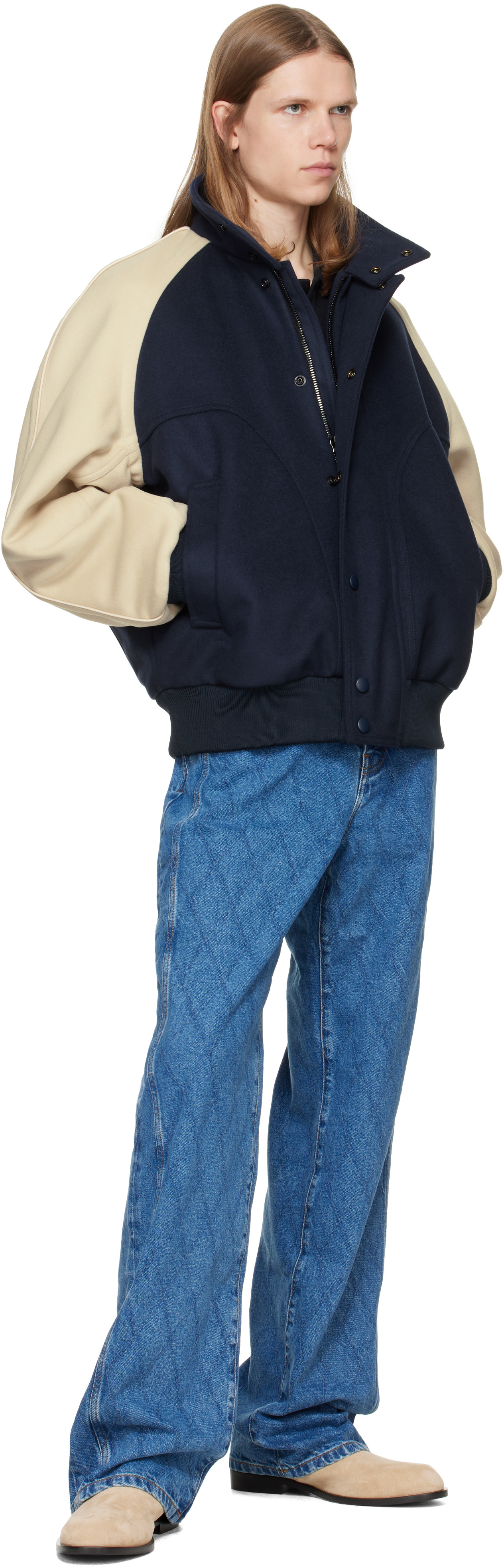 Balmain - Jean décontracté bleu en denim
