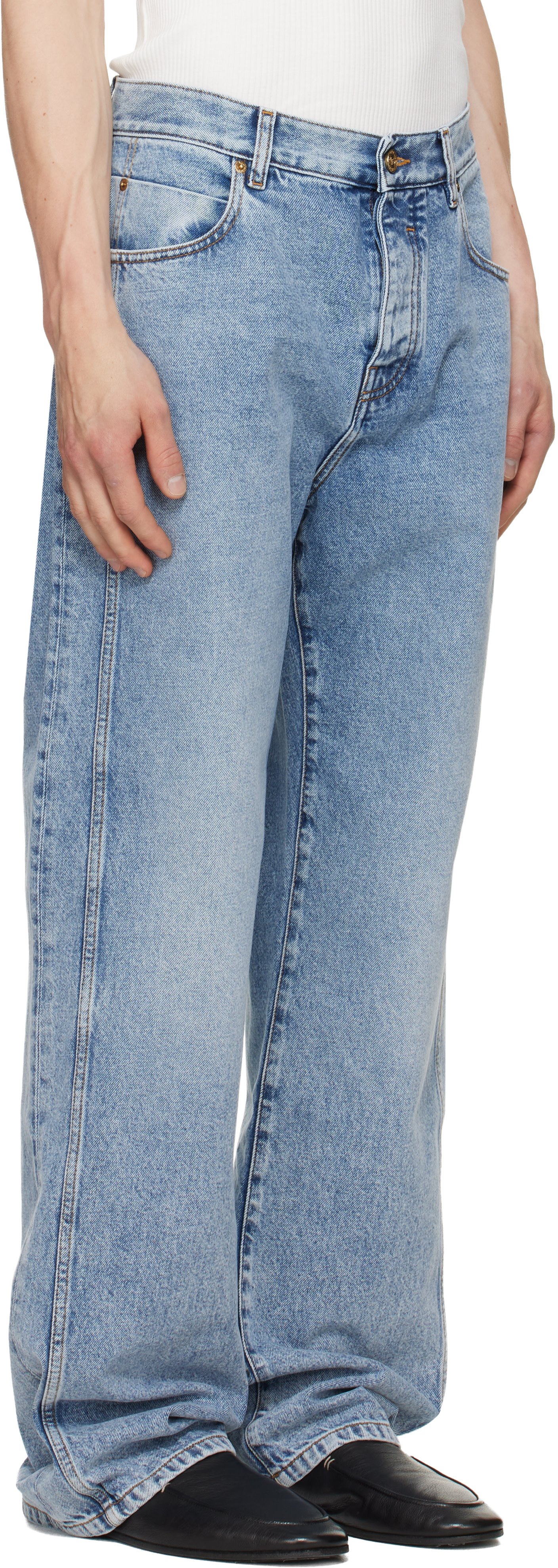 Balmain - Jean décontracté bleu