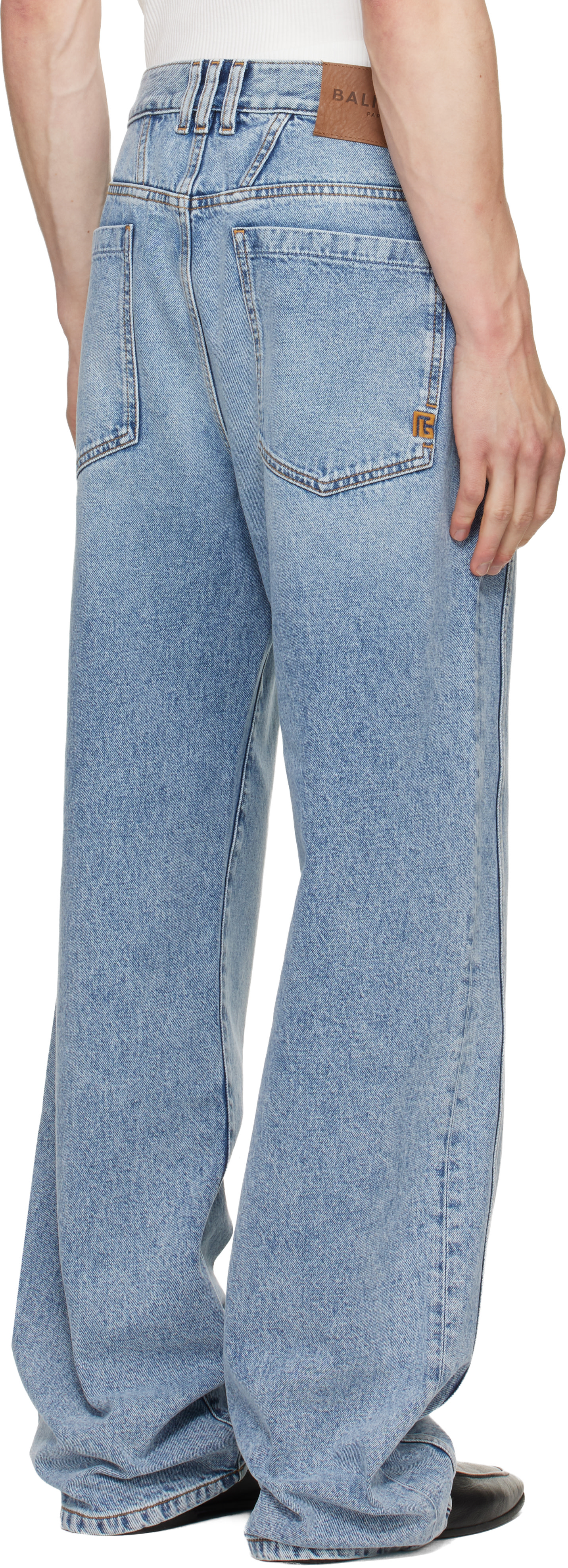 Balmain - Jean décontracté bleu