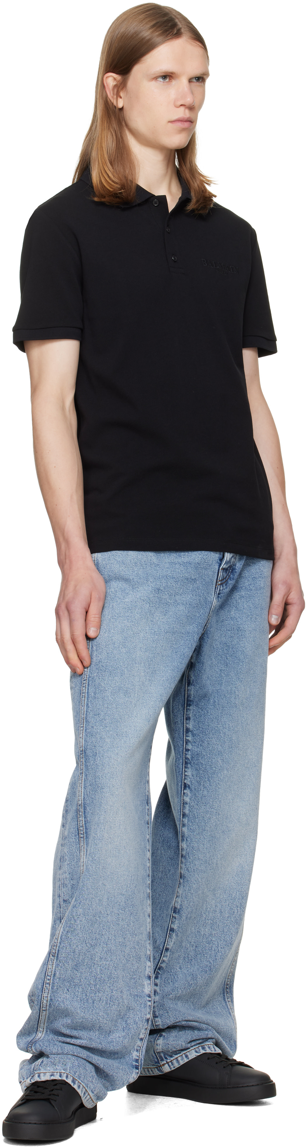 Balmain - Baskets B-Court noires
