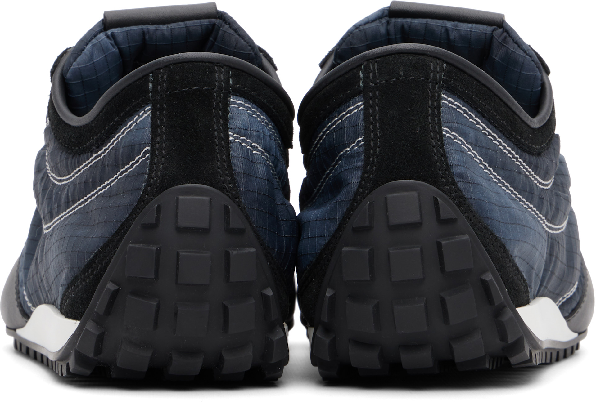 Balmain - Baskets de course noir et bleu