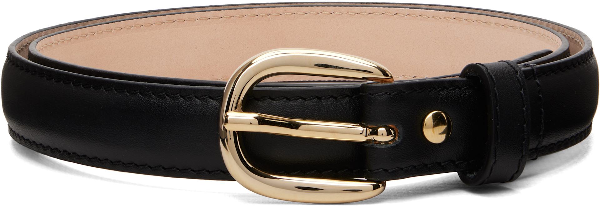 A.P.C. - Ceinture Rosette noire