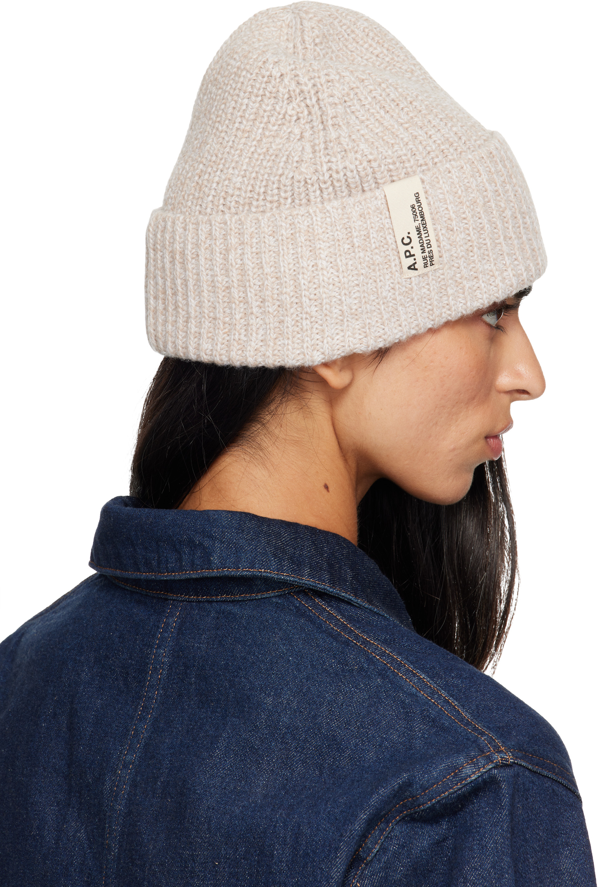 A.P.C. - Bonnet Noa beige