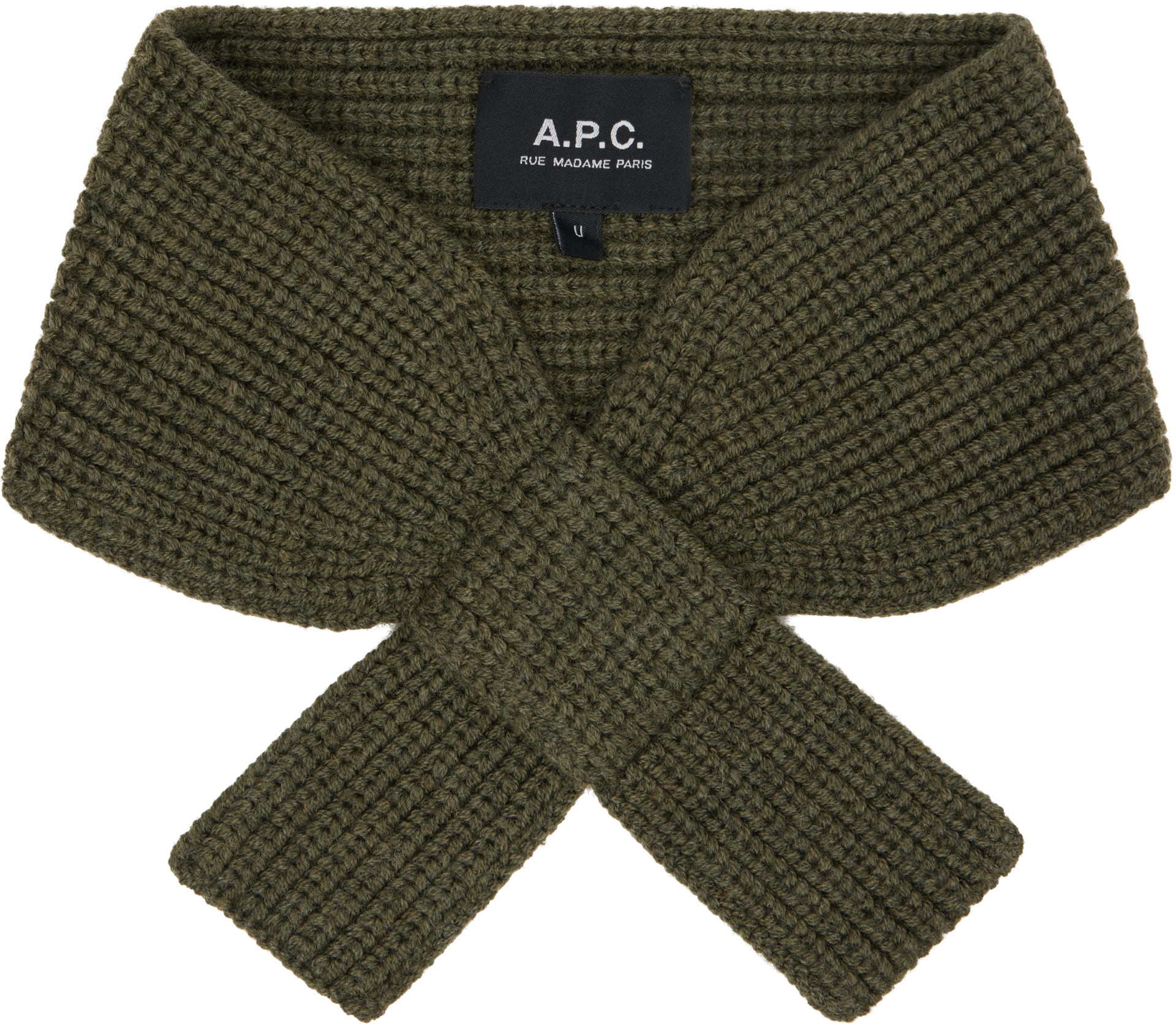 A.P.C. - Écharpe Luna kaki