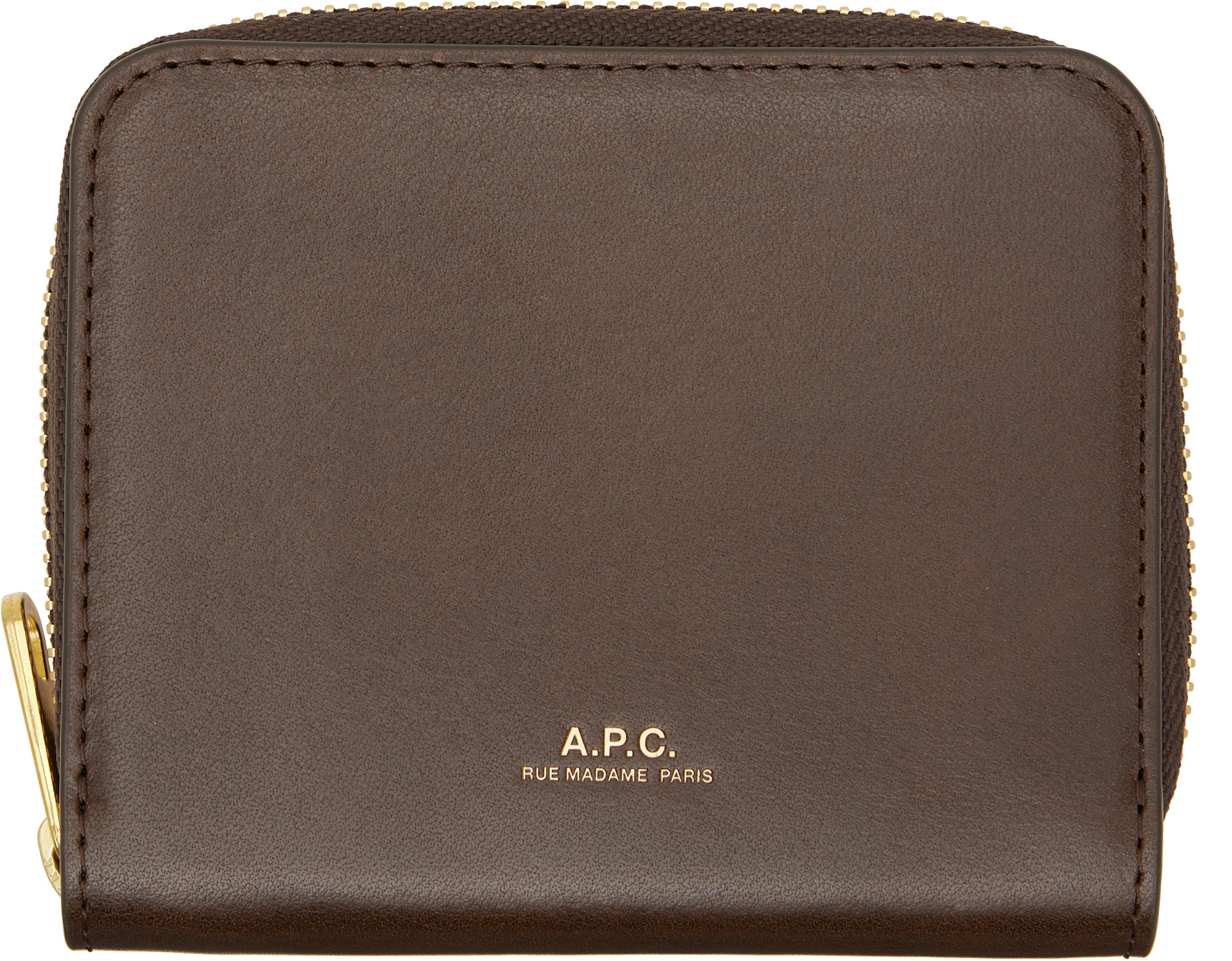 A.P.C. - Portefeuille Chelsea brun