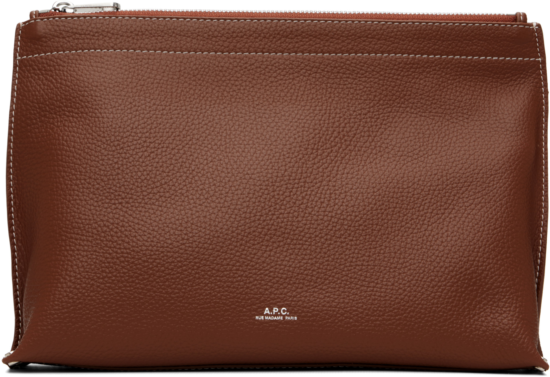 A.P.C. - Pochette Neige Clou brune