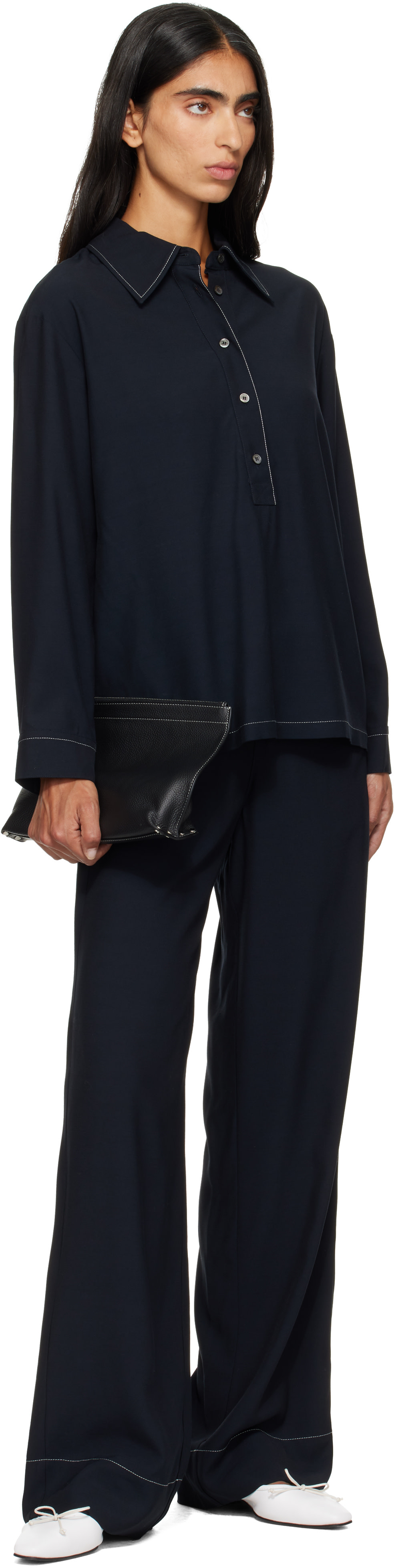 A.P.C. - Pochette Neige Clou noire