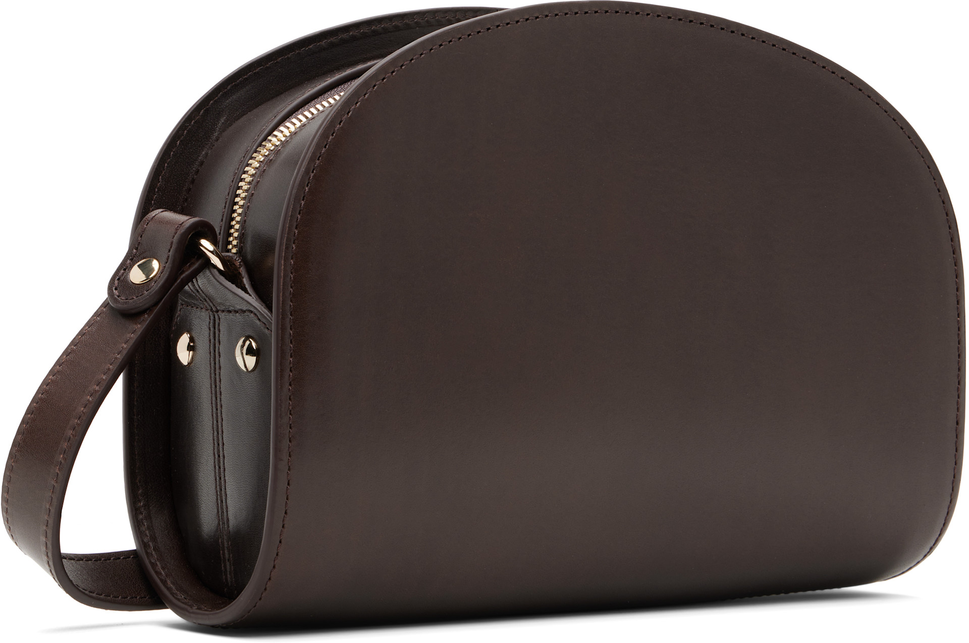 A.P.C. - Sac Demi-lune brun