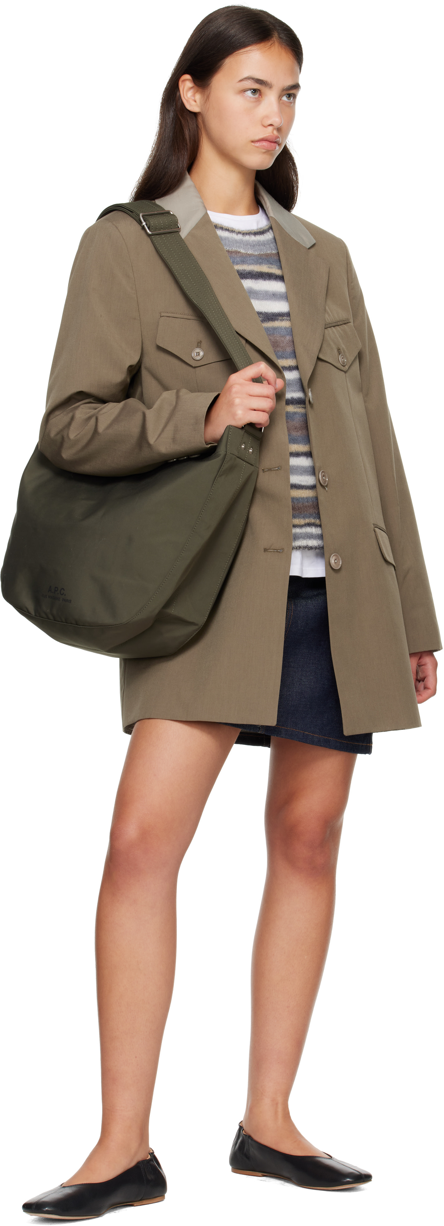 A.P.C. - Sac Journal kaki