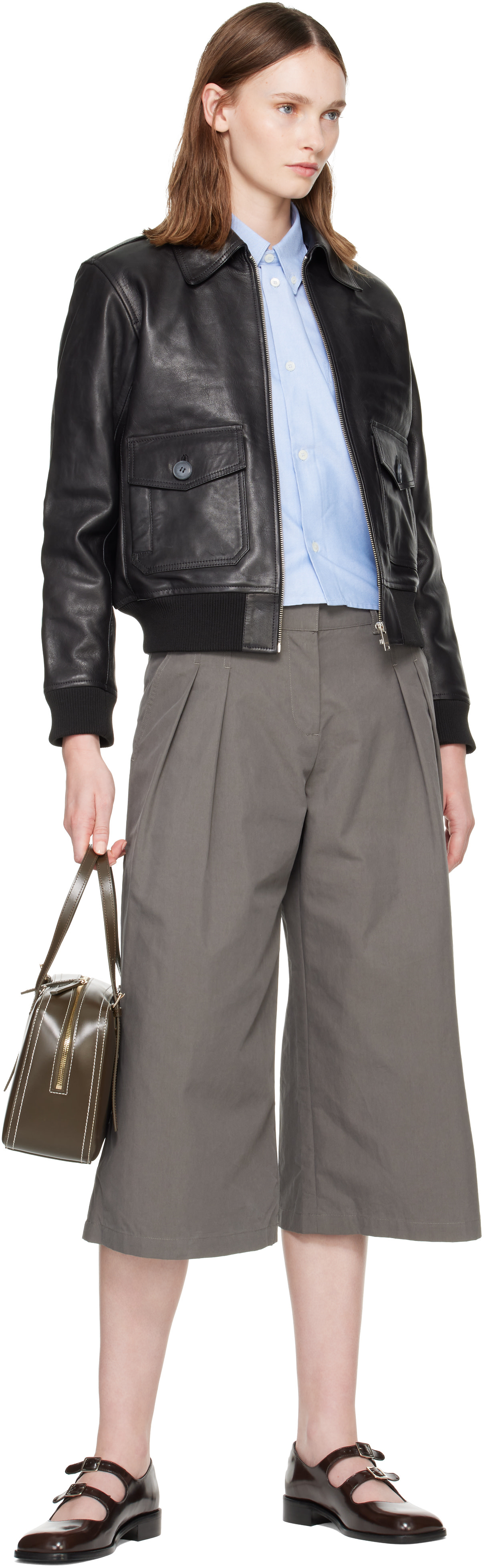 A.P.C. - Sac rigide Virginie kaki