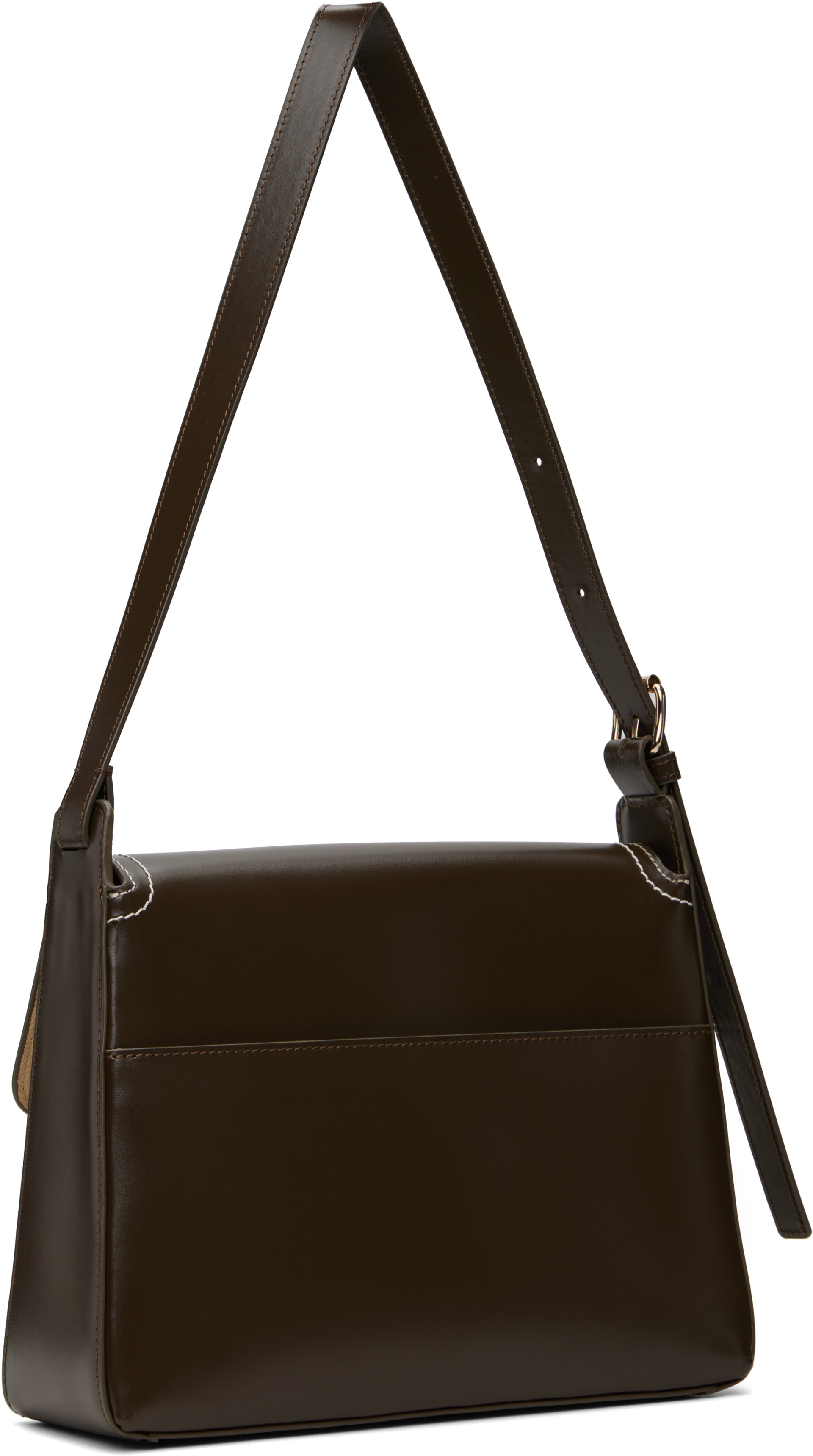 A.P.C. - Sac Virginie kaki à rabat