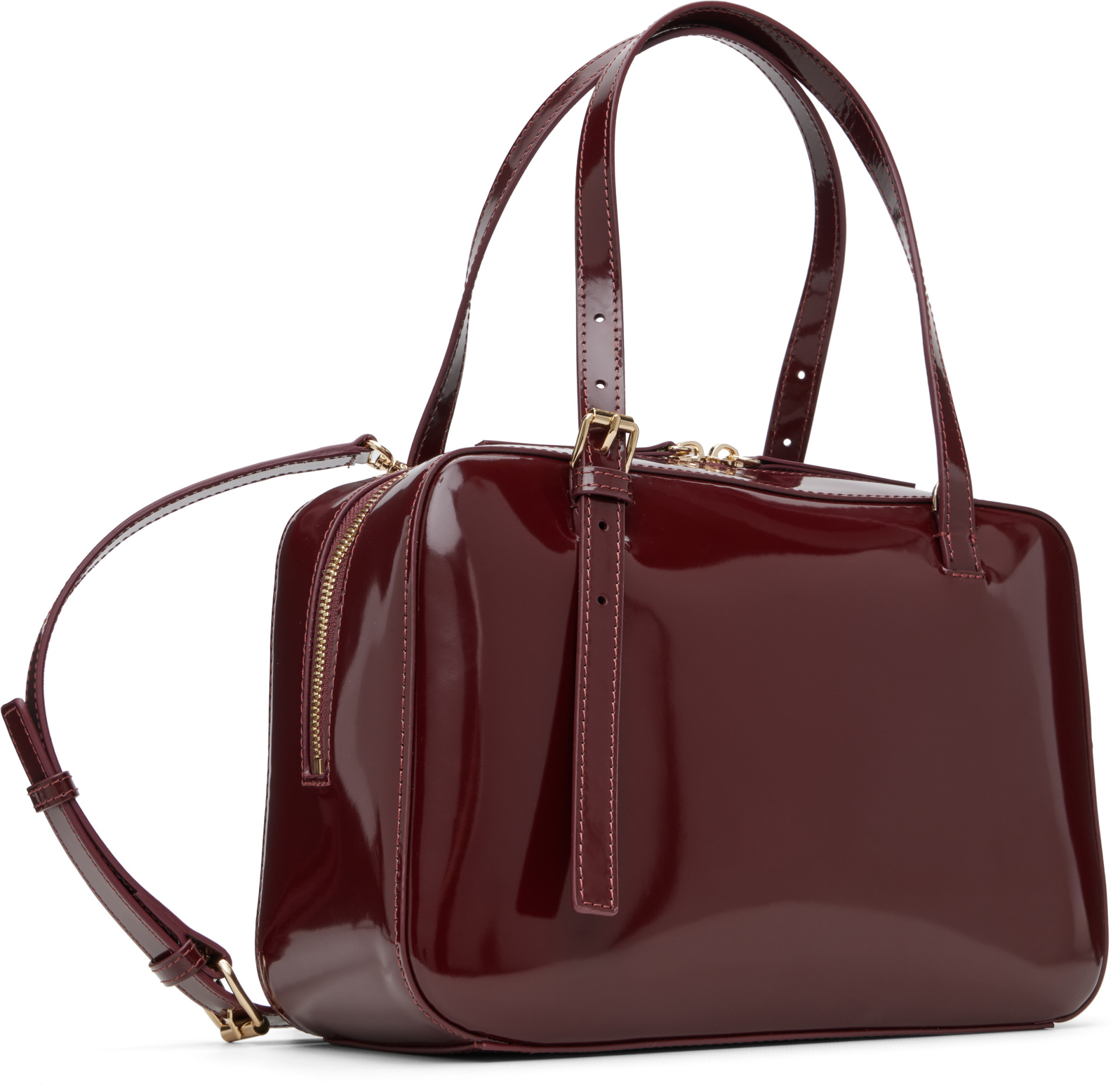 A.P.C. - Sac rigide Virginie bourgogne