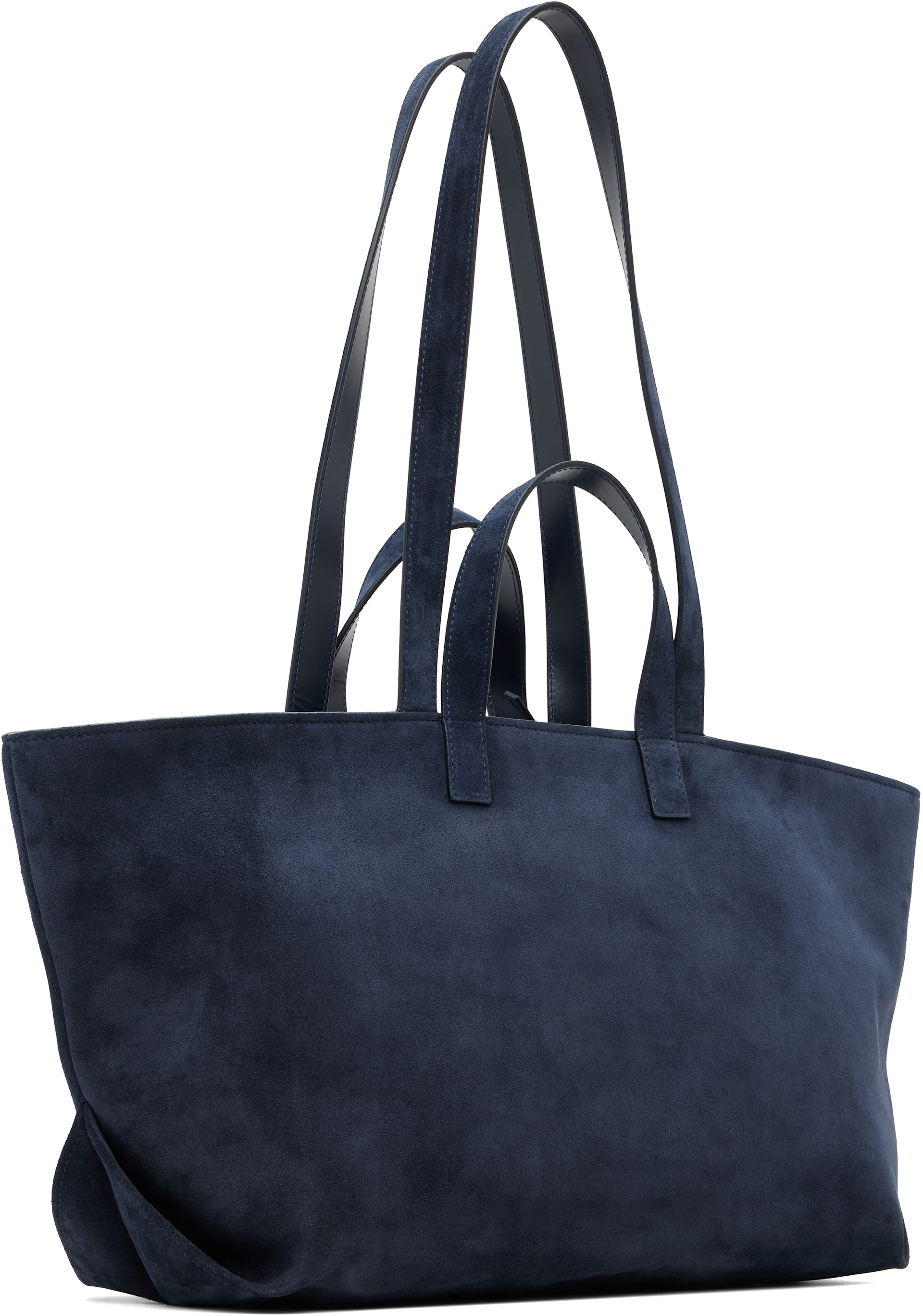 A.P.C.: Navy 'Le Drummer' Tote | SSENSE
