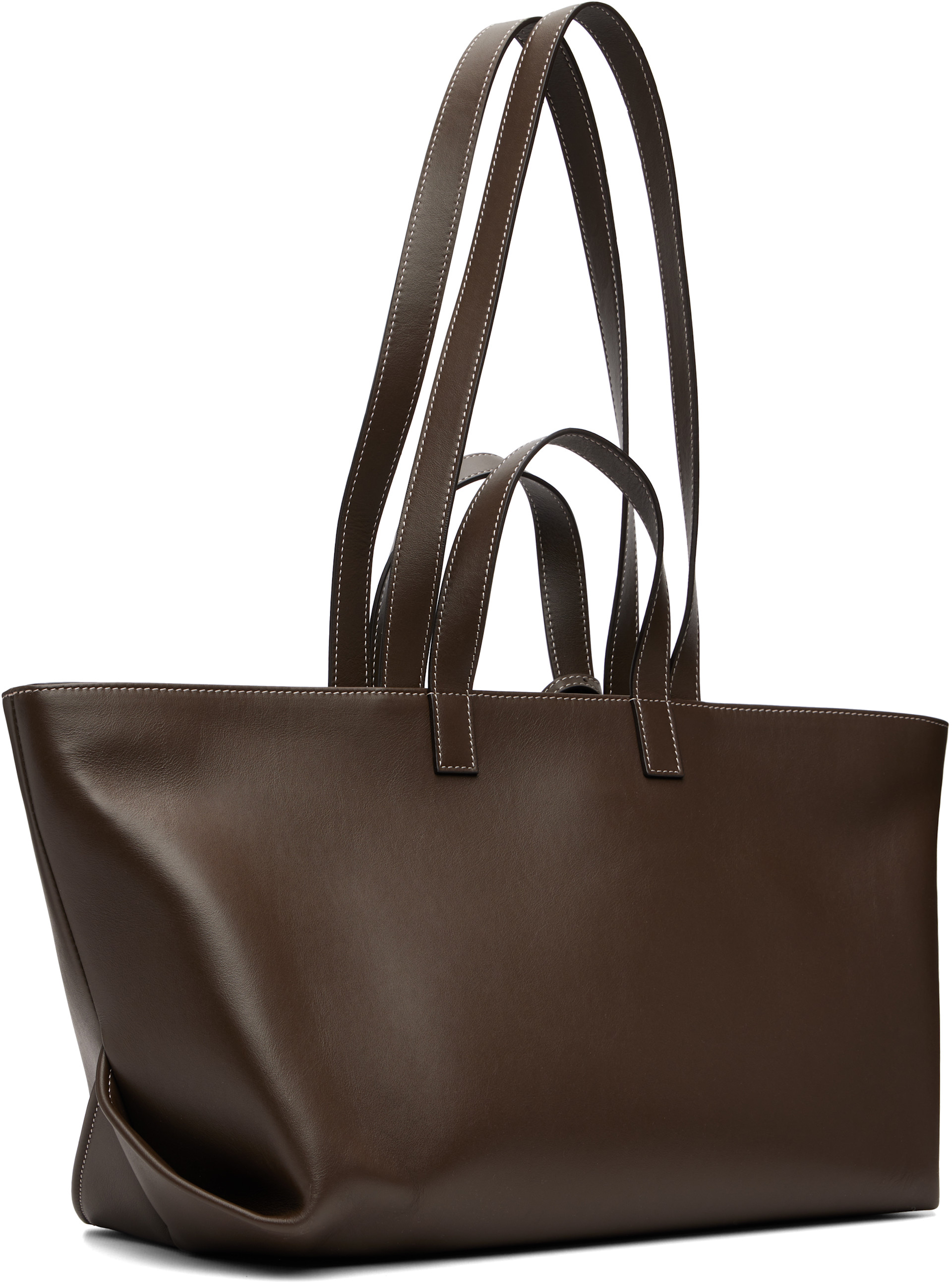 A.P.C. - Cabas 'Le drummer' brun