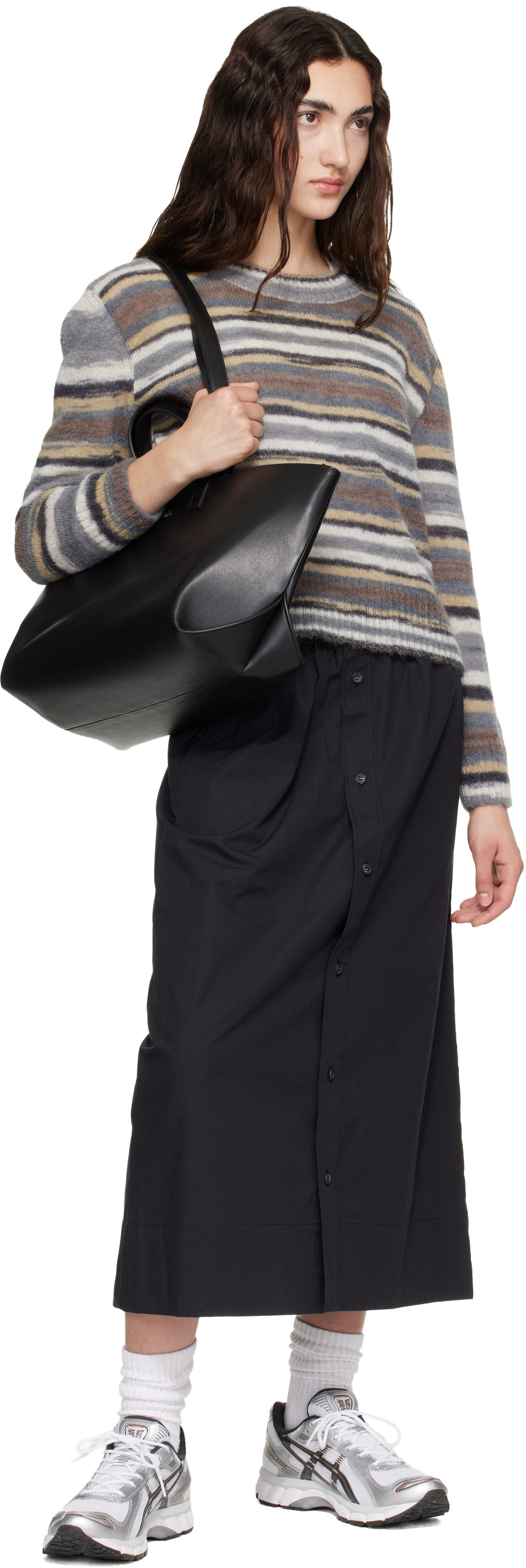 A.P.C. - Cabas 'Le drummer' noir