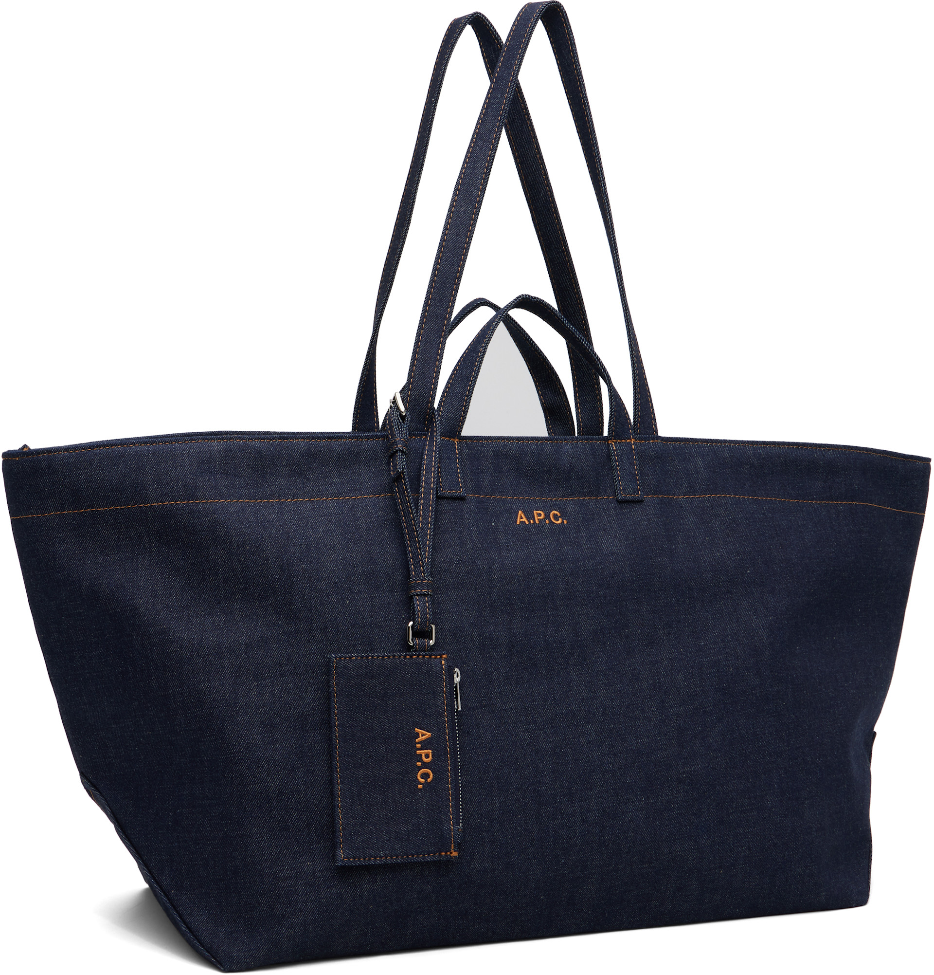 A.P.C. - Cabas Drummer brun clair
