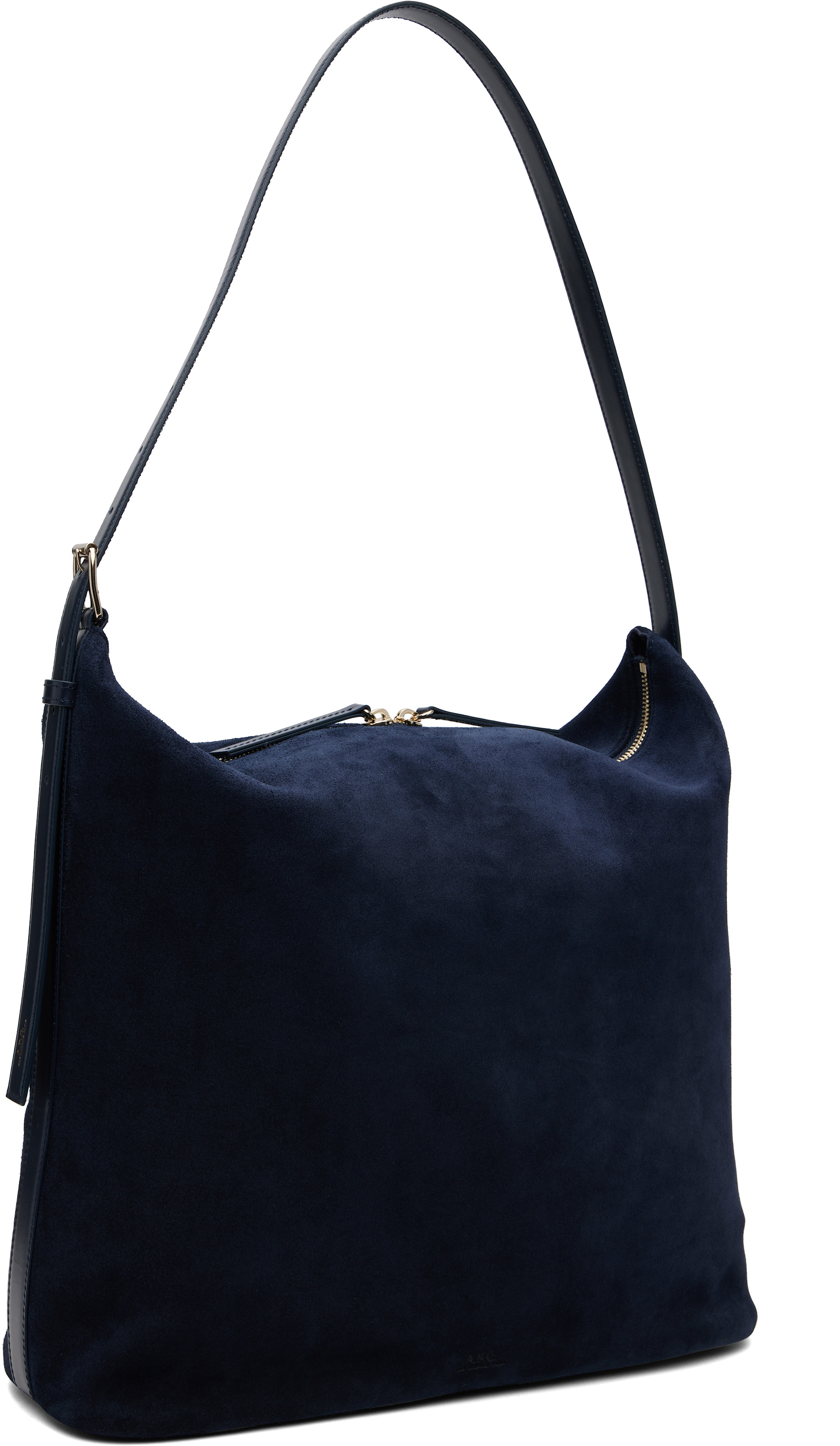 A.P.C.: Navy Vera Maxi Bag | SSENSE