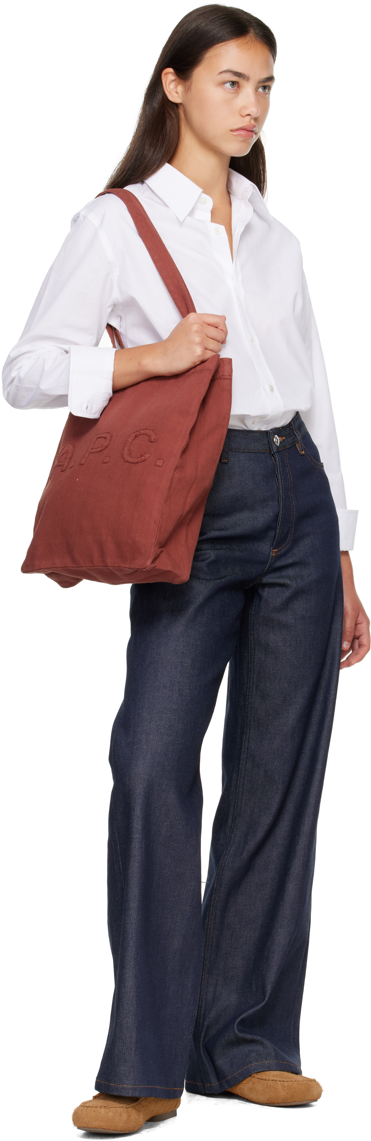 A.P.C. - Cabas Lou orange