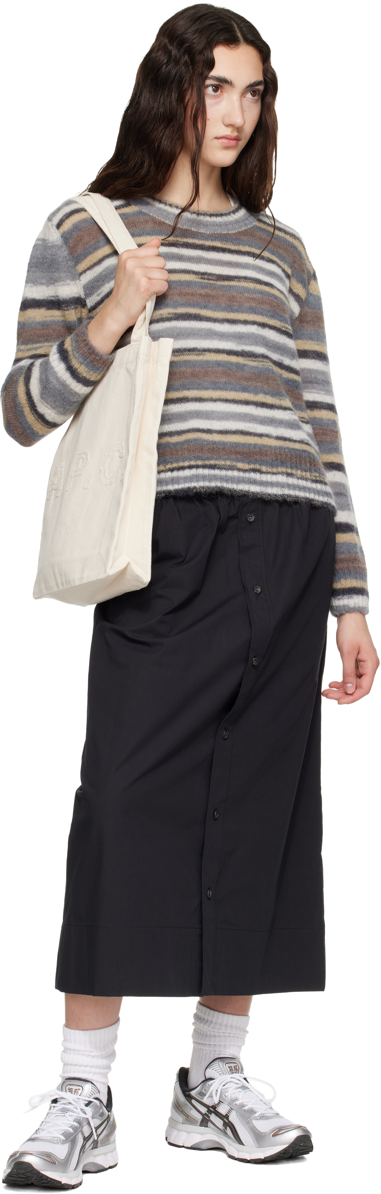 A.P.C. - Cabas Lou blanc cassé