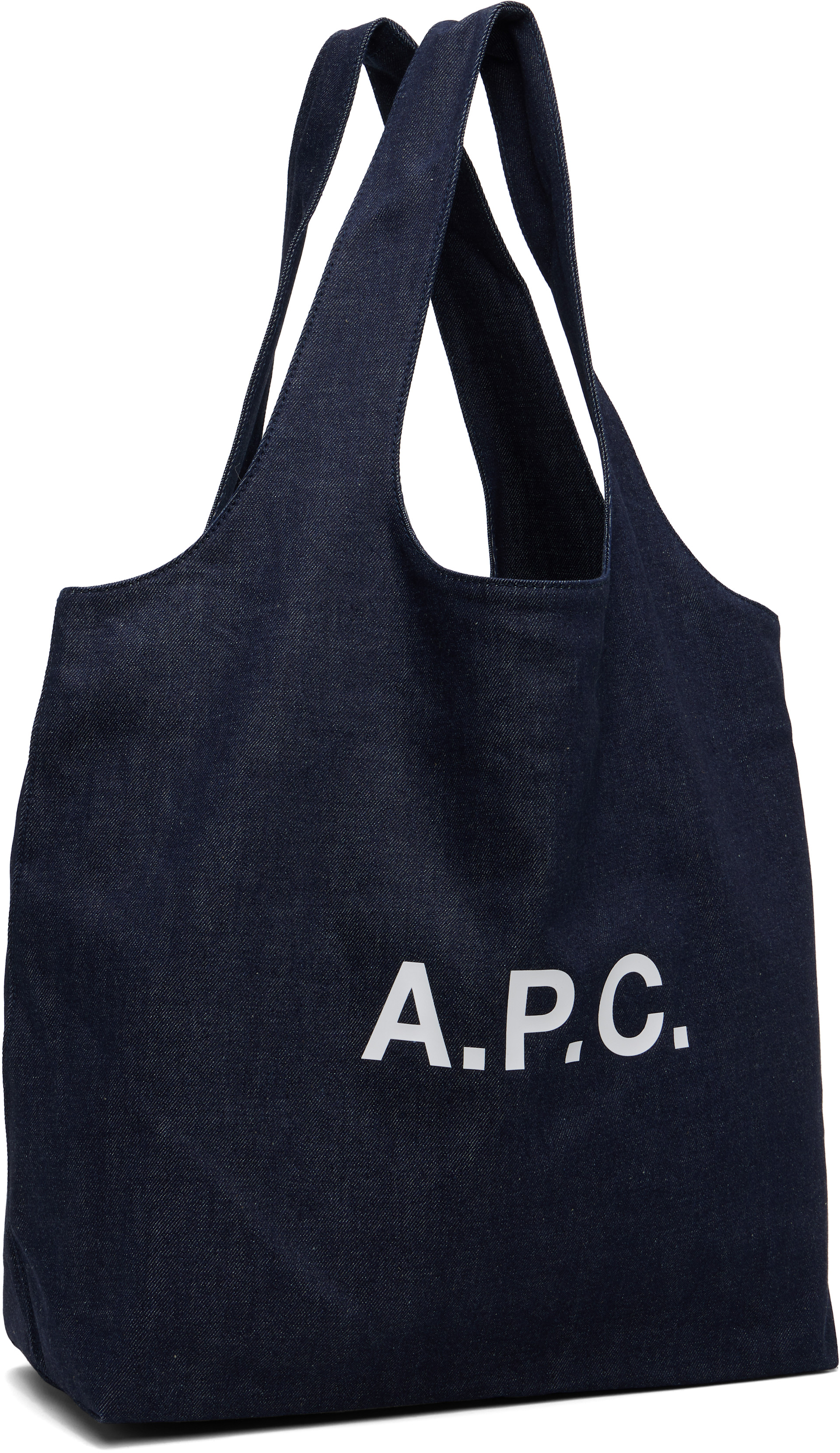 A.P.C. - 네이비 니논 토트백