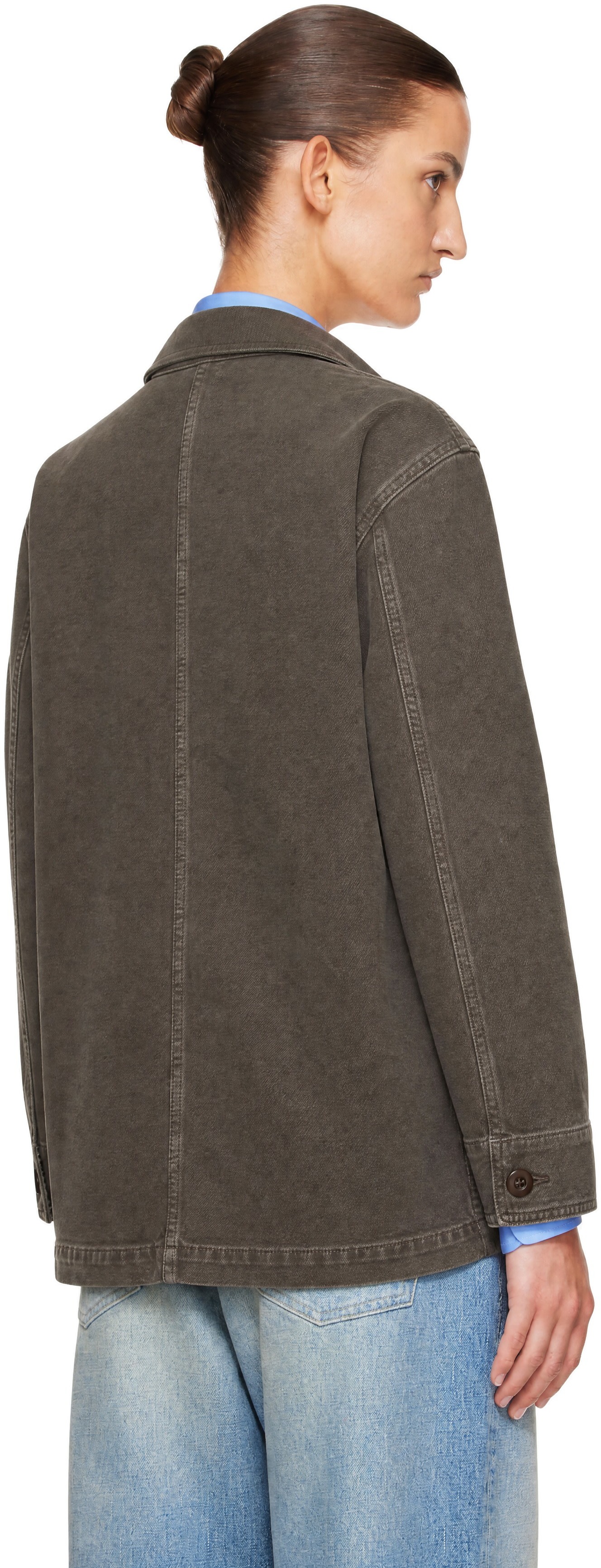 A.P.C. - Brown Mina Logo Jacket