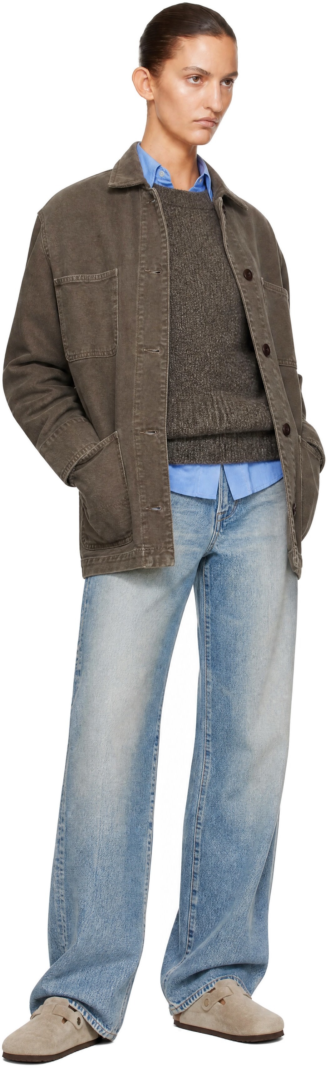 A.P.C. - Brown Mina Logo Jacket