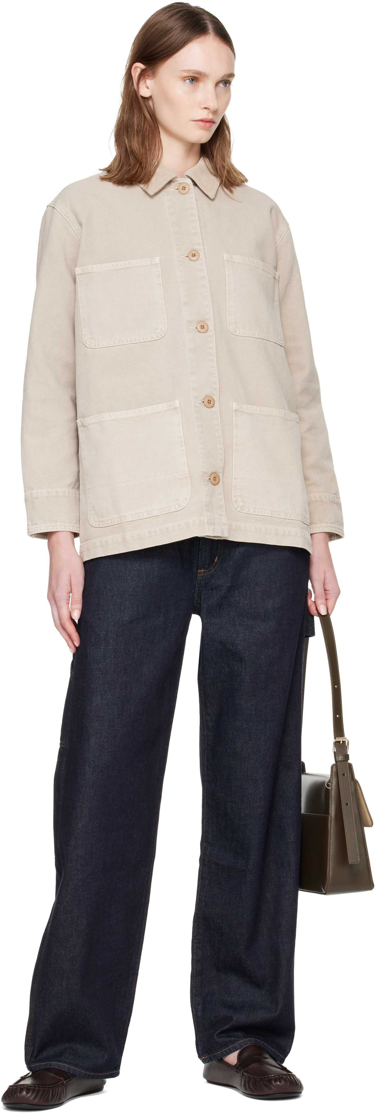 A.P.C. - Beige Mina Chore Jacket