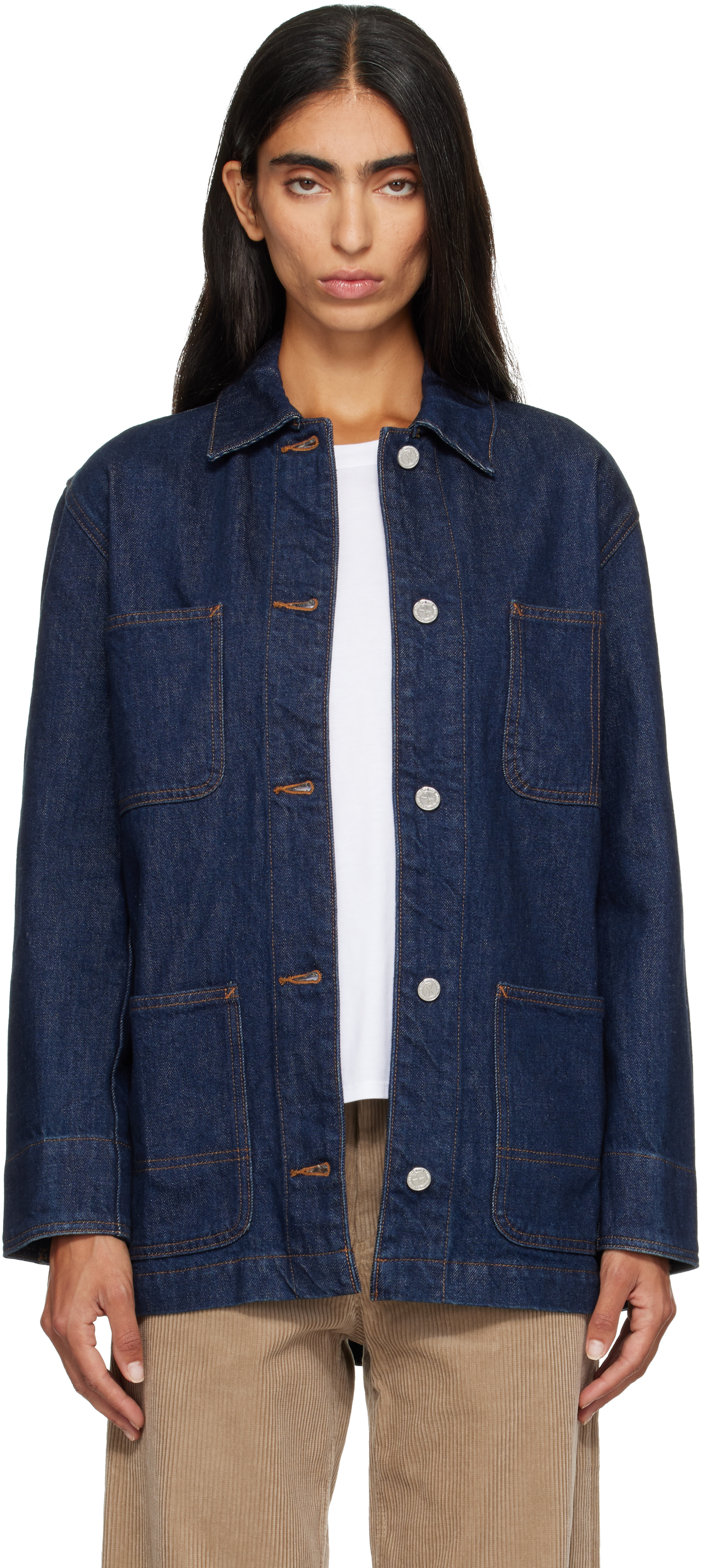 A.P.C. - Blue Worker Denim Jacket