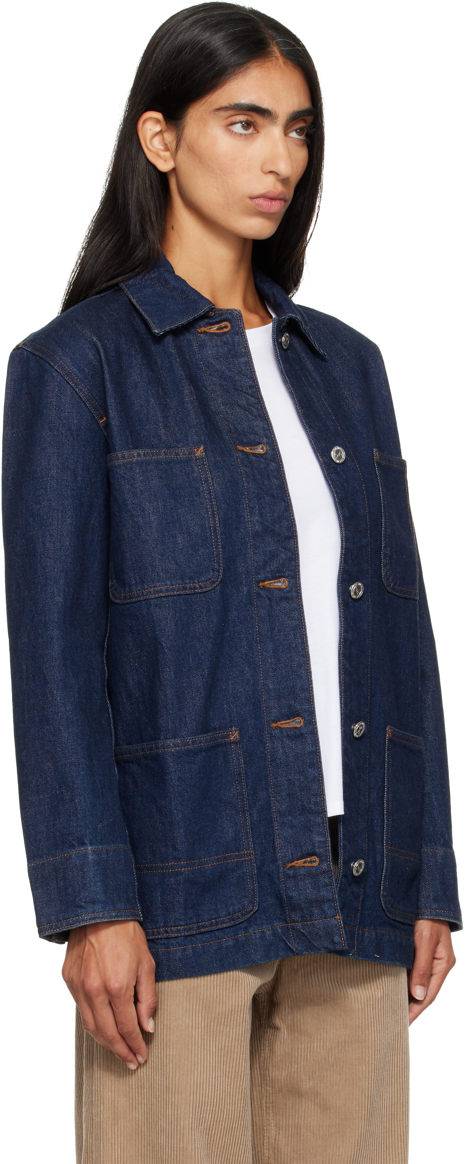 A.P.C. - Blue Worker Denim Jacket