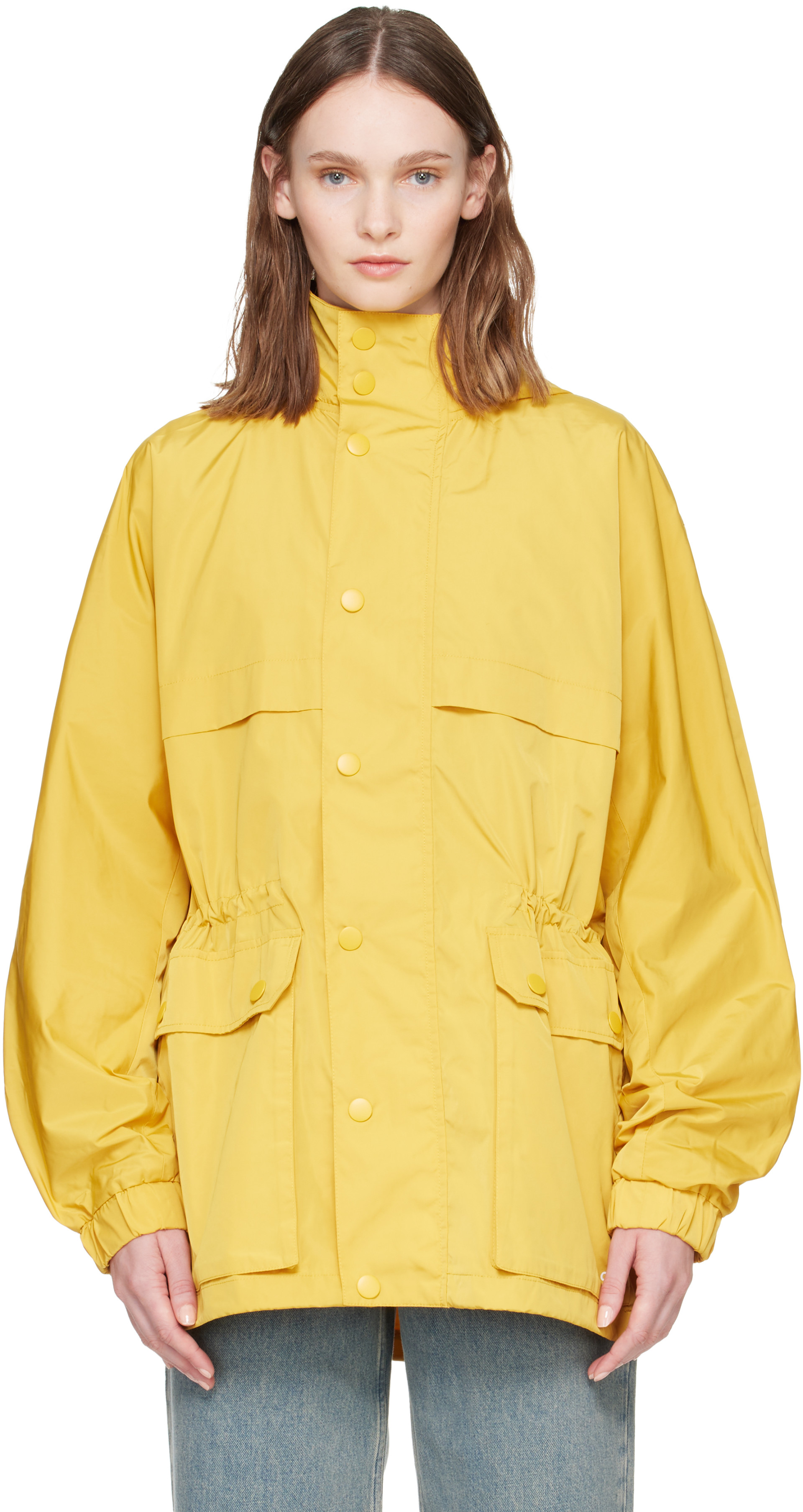 A.P.C. - Blouson de style parka coupe-vent Valery jaune