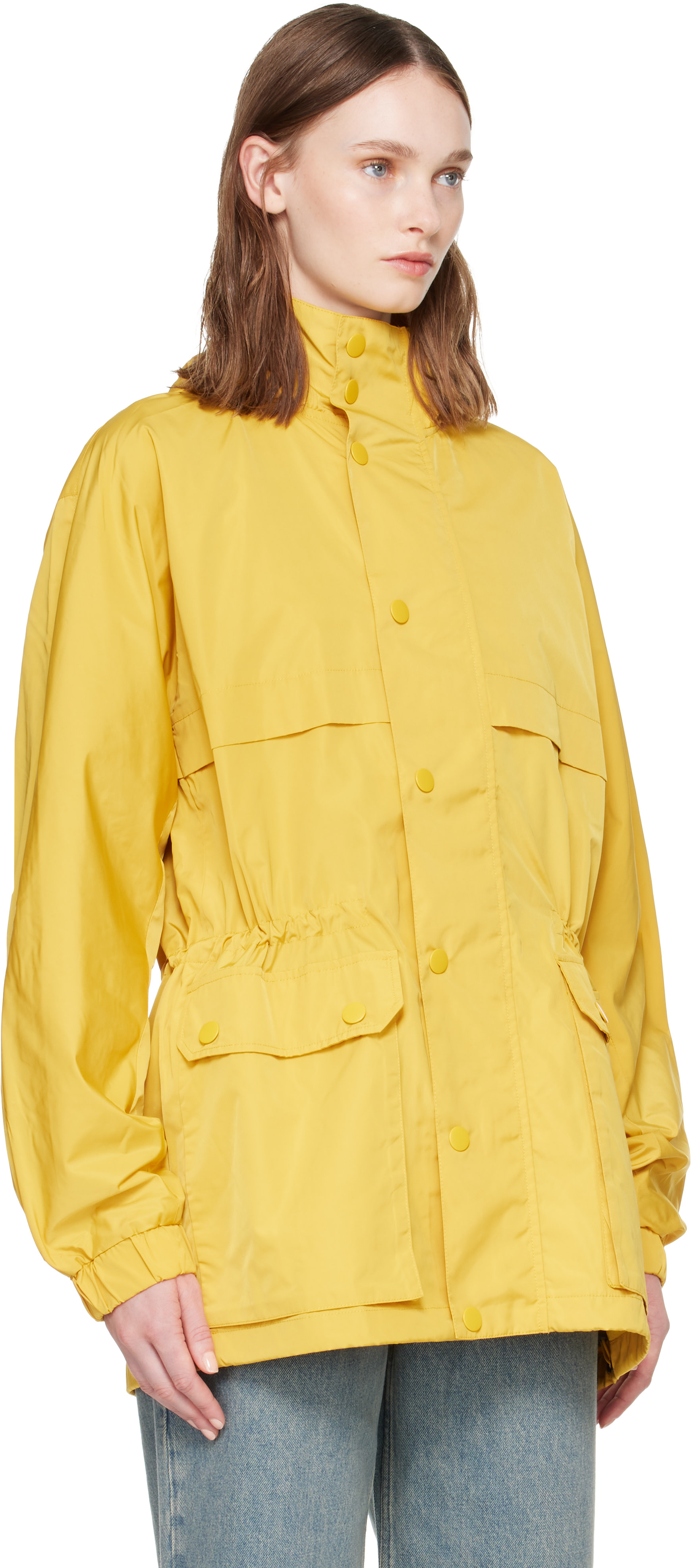 A.P.C. - Blouson de style parka coupe-vent Valery jaune