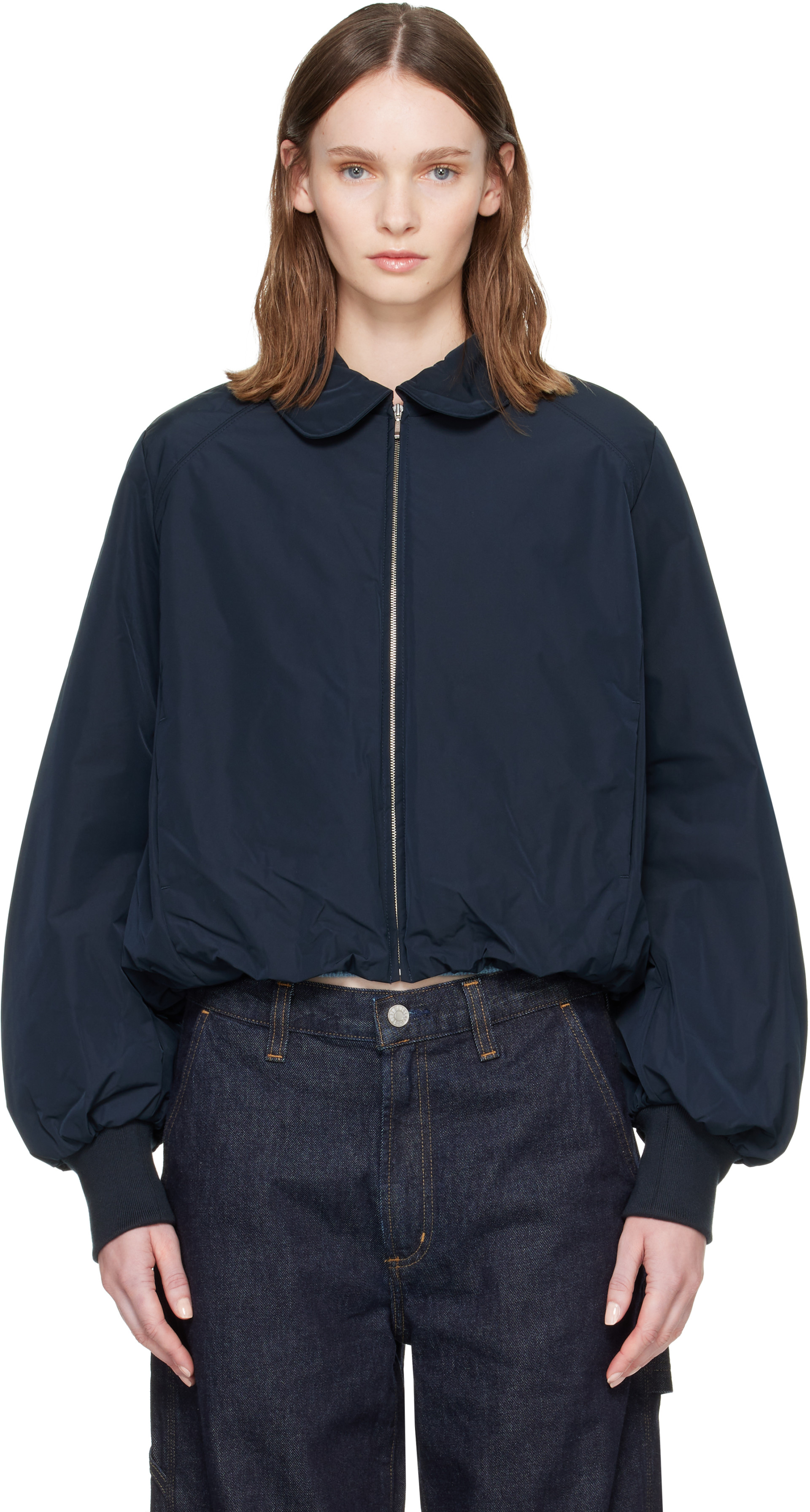 A.P.C. - Blouson Salome bleu marine