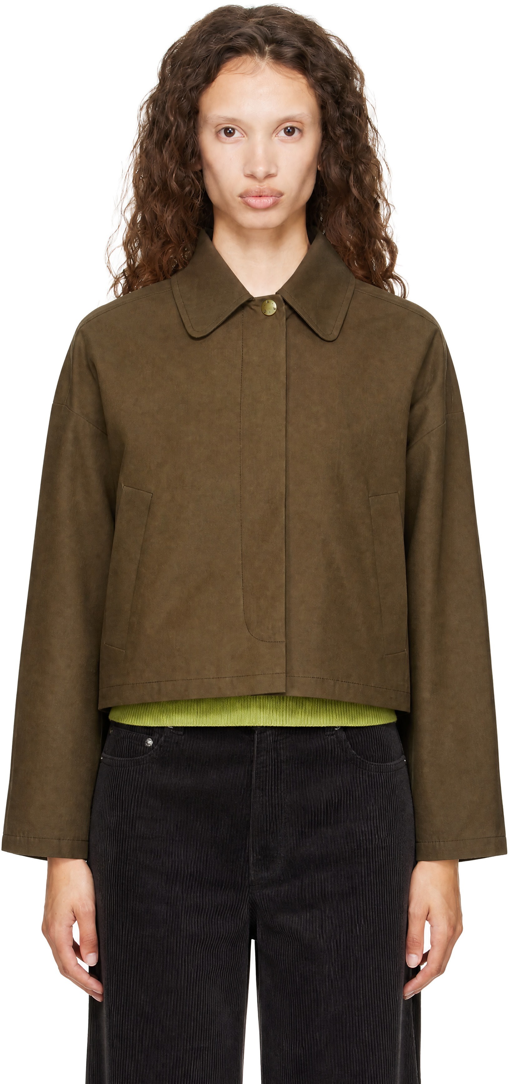 A.P.C. - Blouson Becca kaki