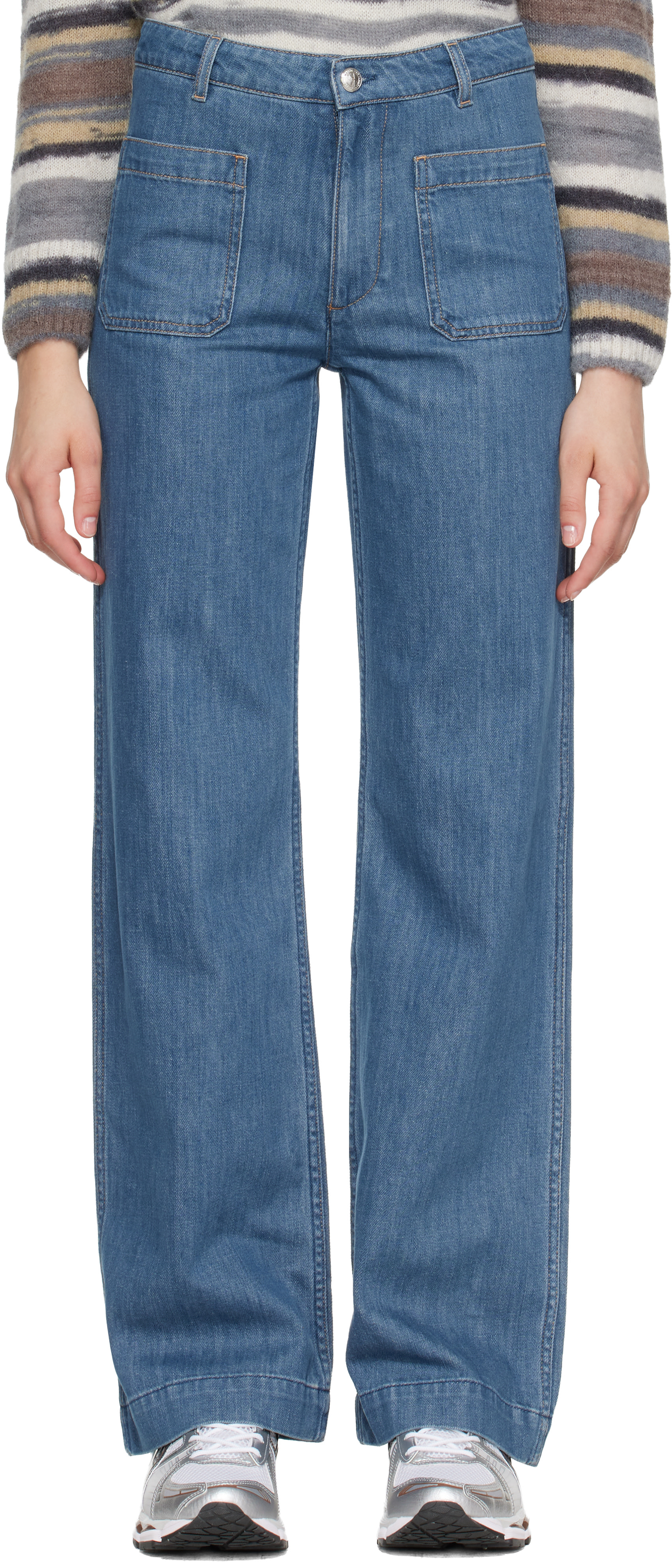 A.P.C. - Jean New Seaside bleu