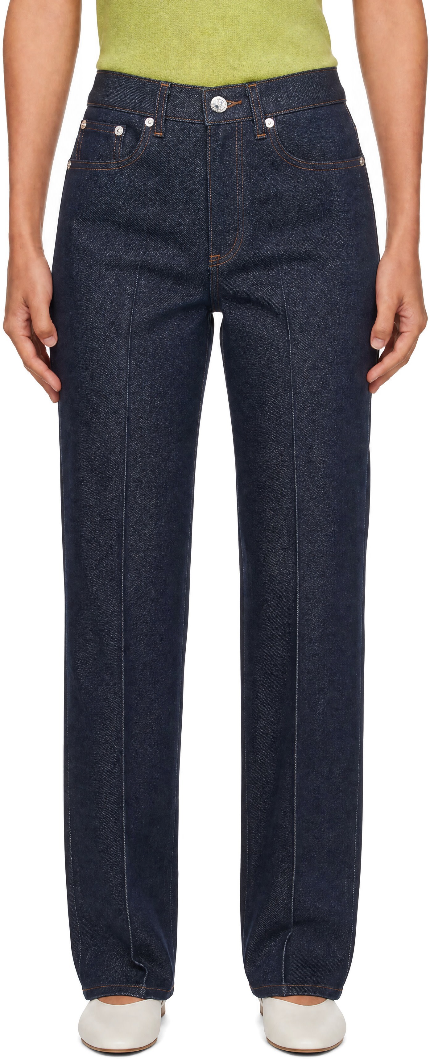 A.P.C. - Jean Domino bleu