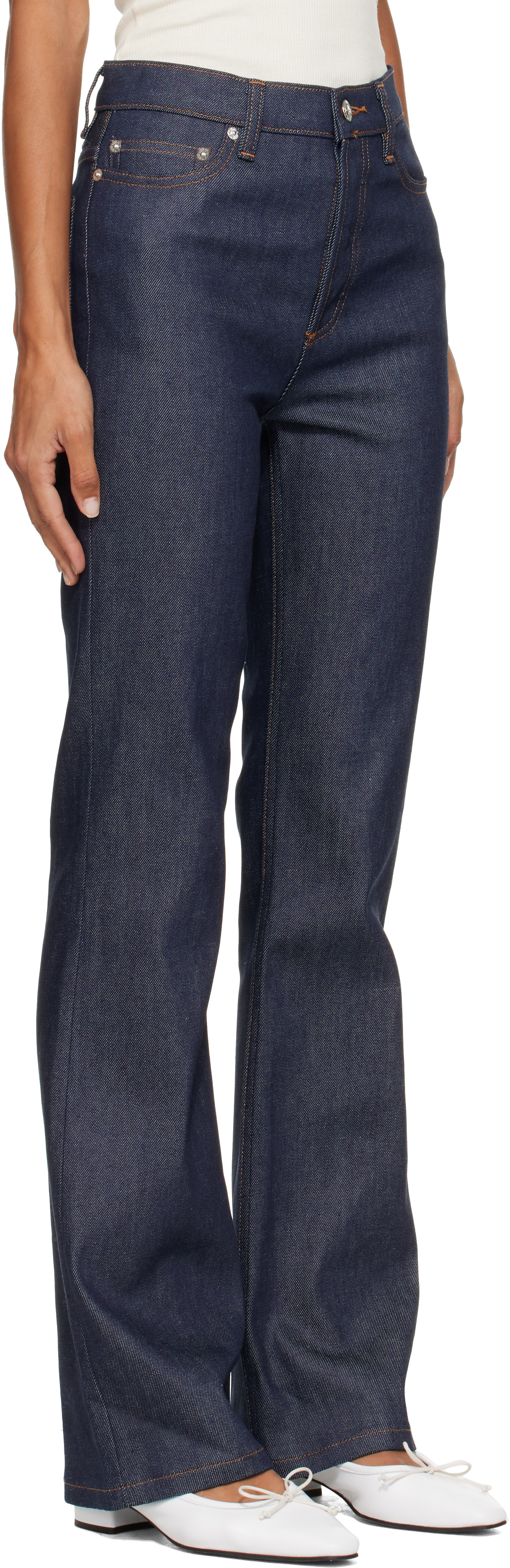 A.P.C. - Jean Romy bleu