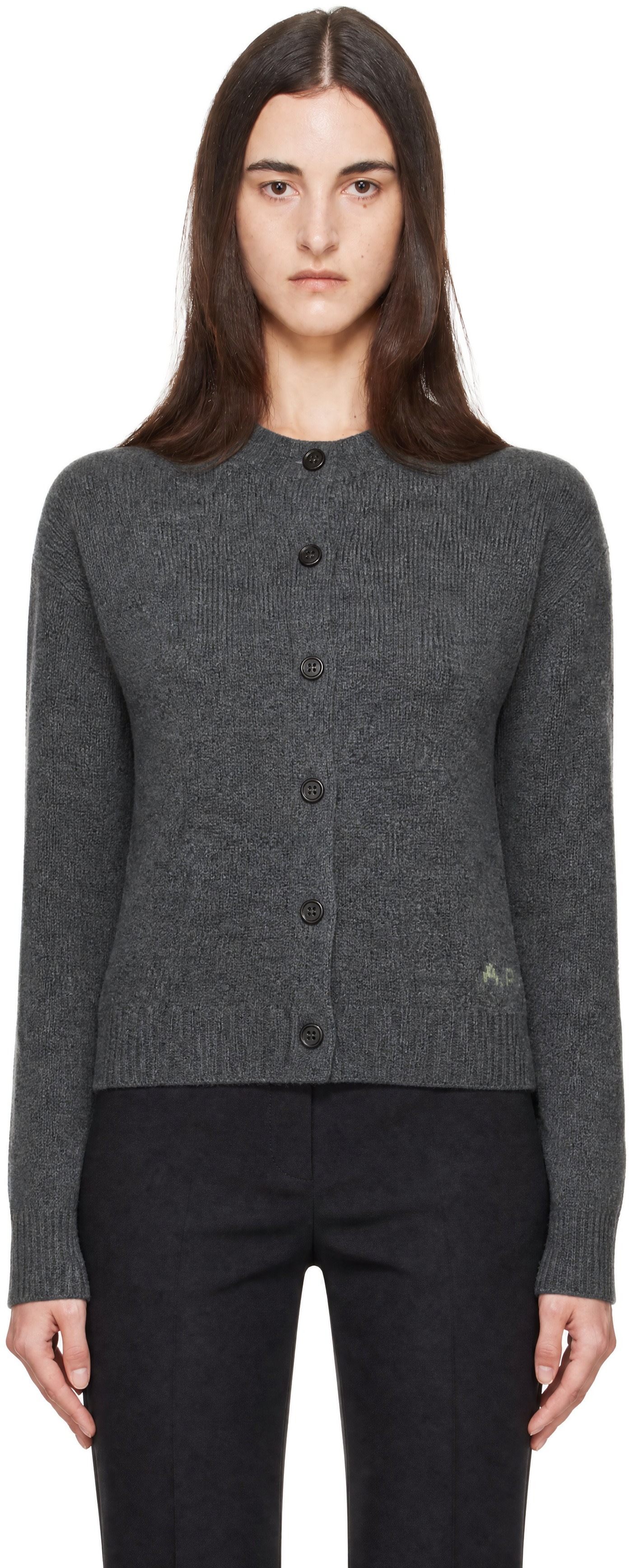 A.P.C. - Cardigan Lila gris