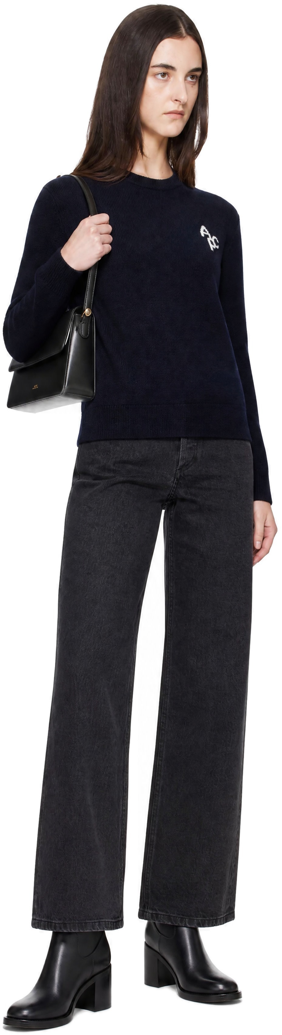 A.P.C. - Pull Sonia bleu marine