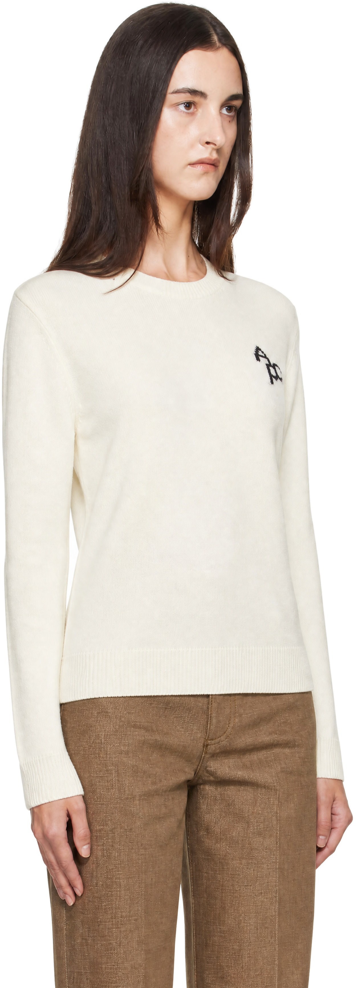 A.P.C. - Off-White Sonia Sweater