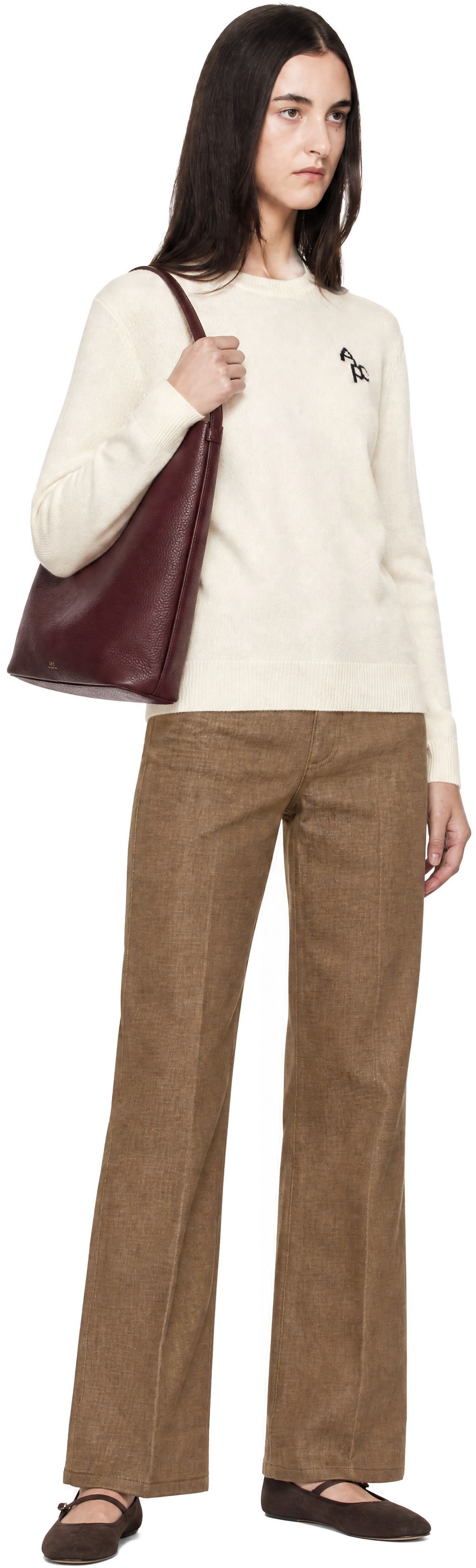 A.P.C. - Off-White Sonia Sweater