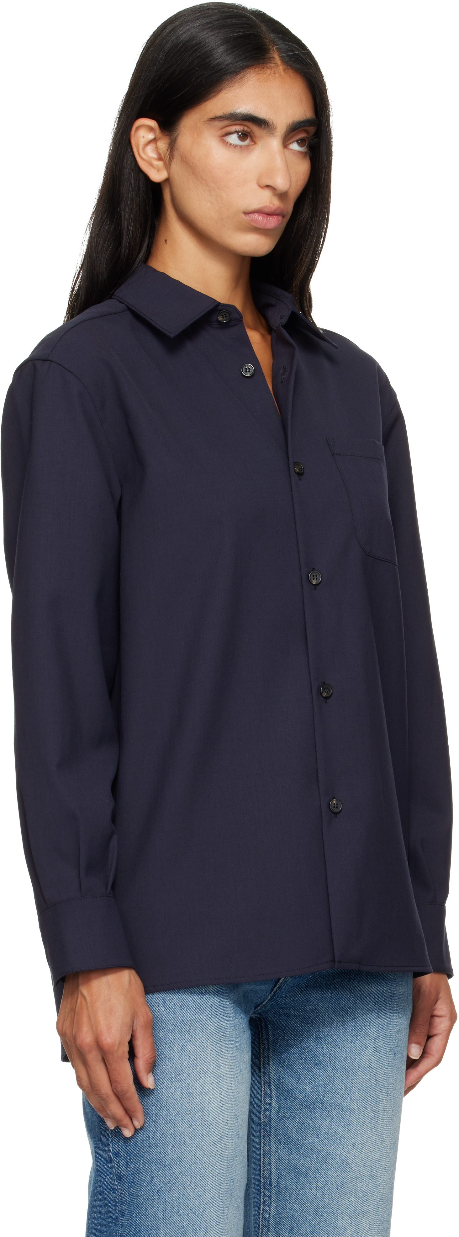 A.P.C. - Navy Elegant Overshirt