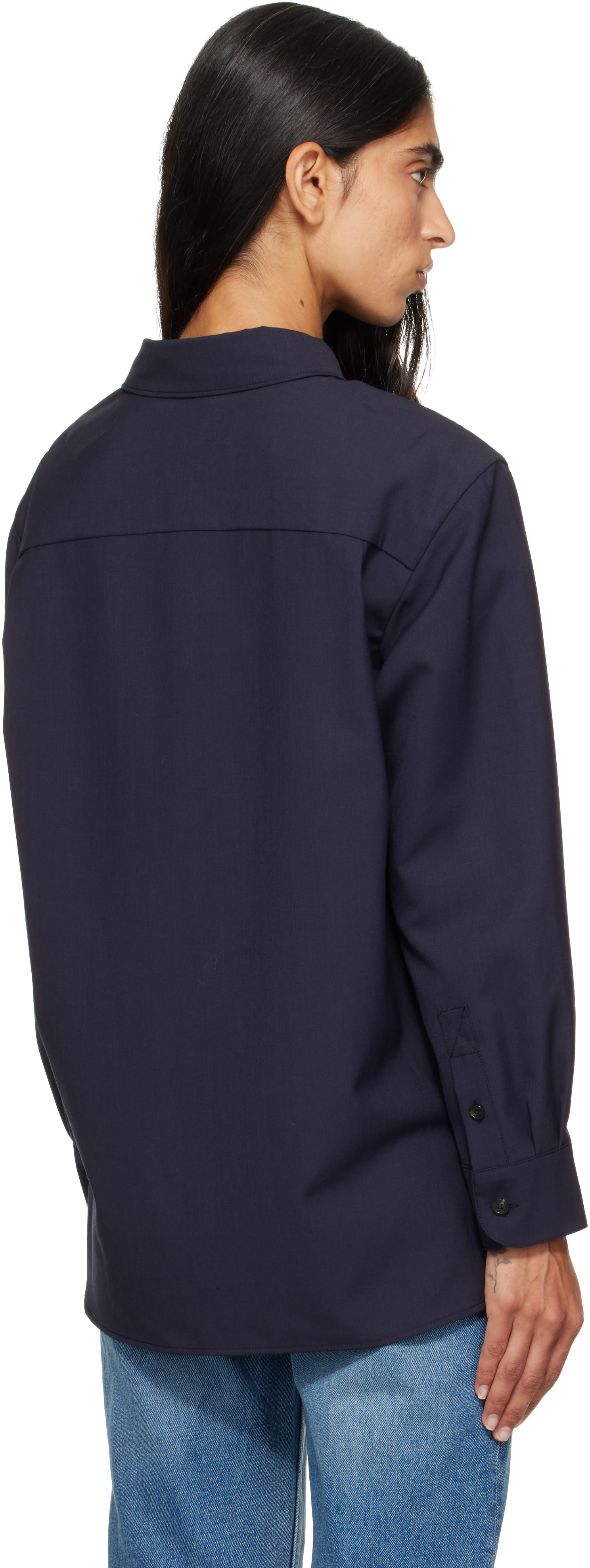 A.P.C. - Navy Elegant Overshirt