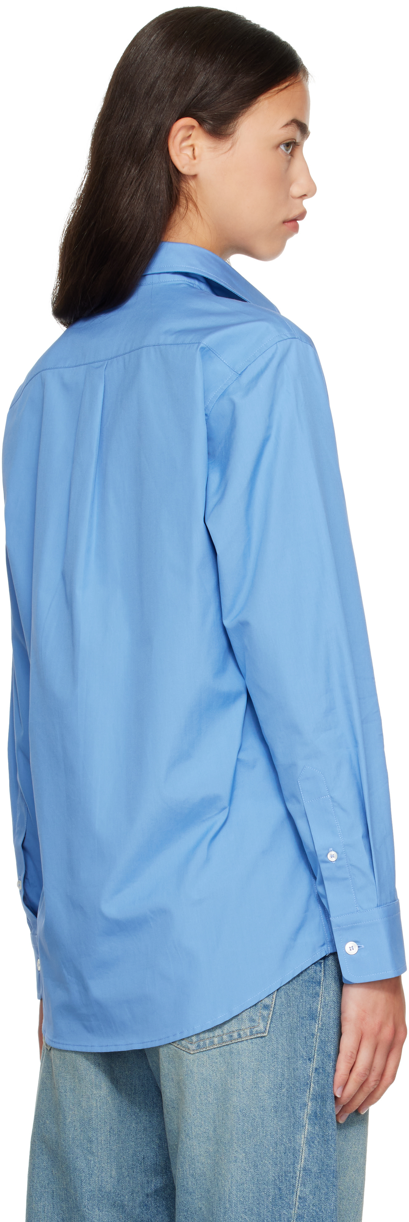 A.P.C. - Chemise Kayla bleue