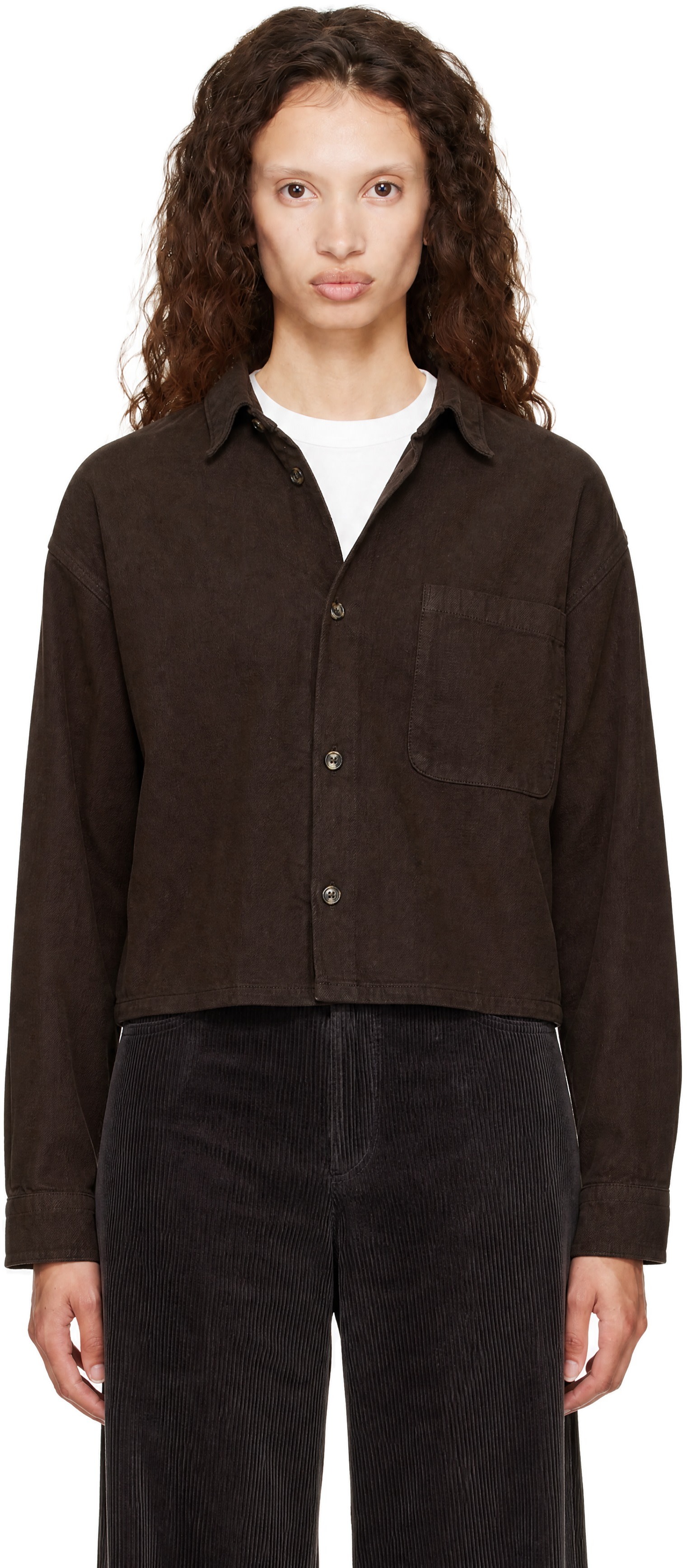 A.P.C. - Brown Samantha Overshirt
